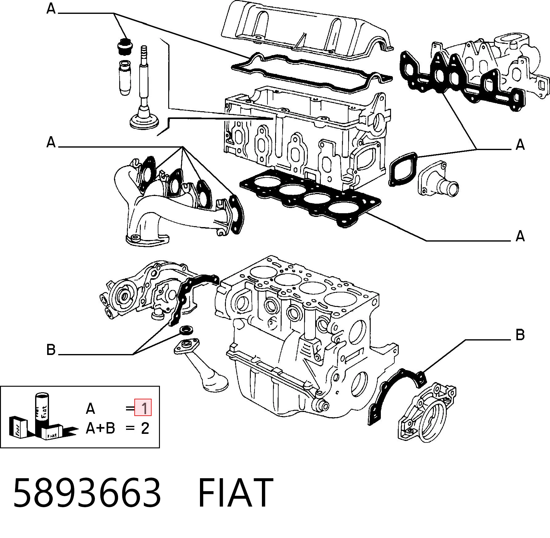 5893663 Fiat/Alfa/Lancia