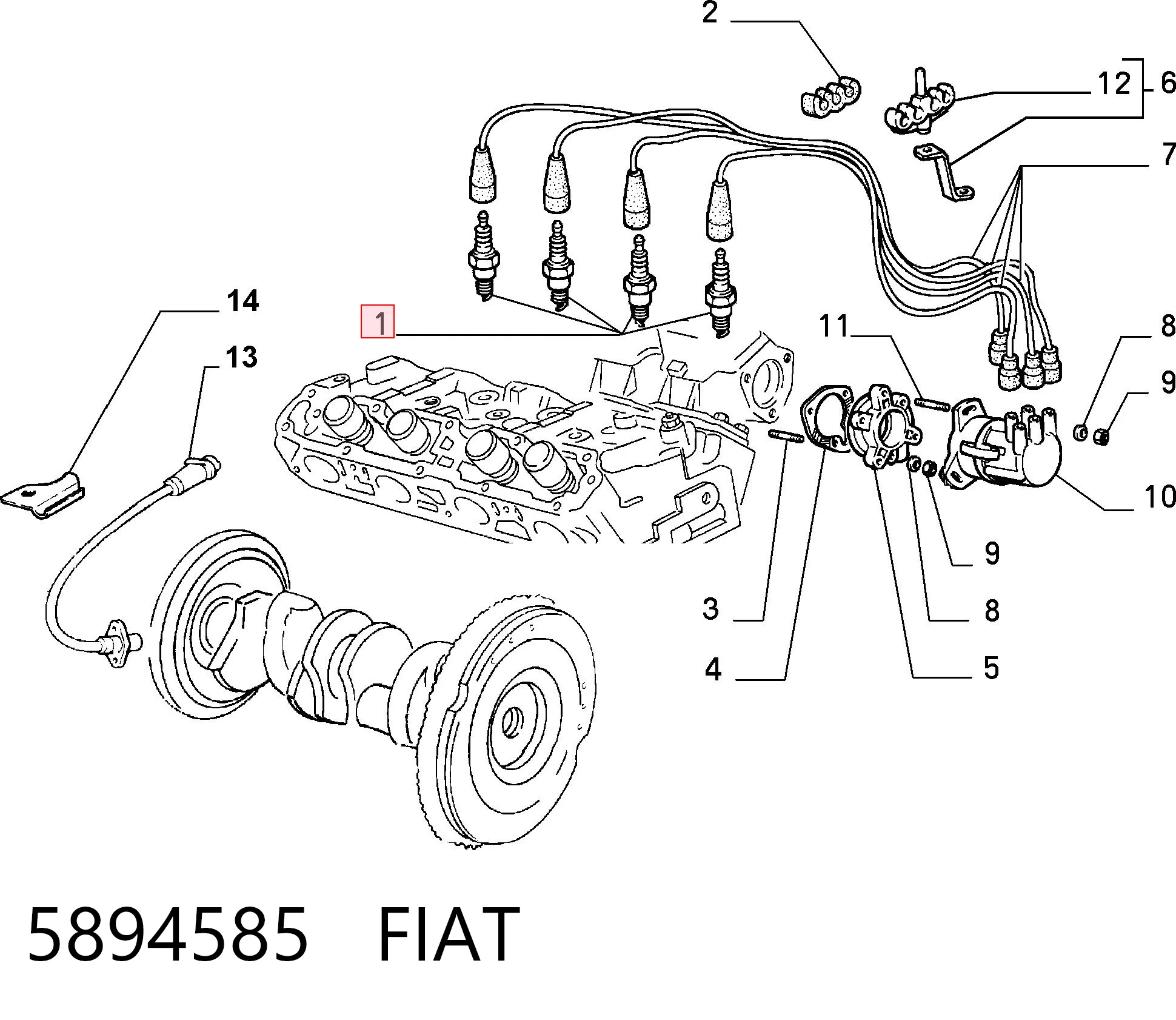 5894585 Fiat/Alfa/Lancia