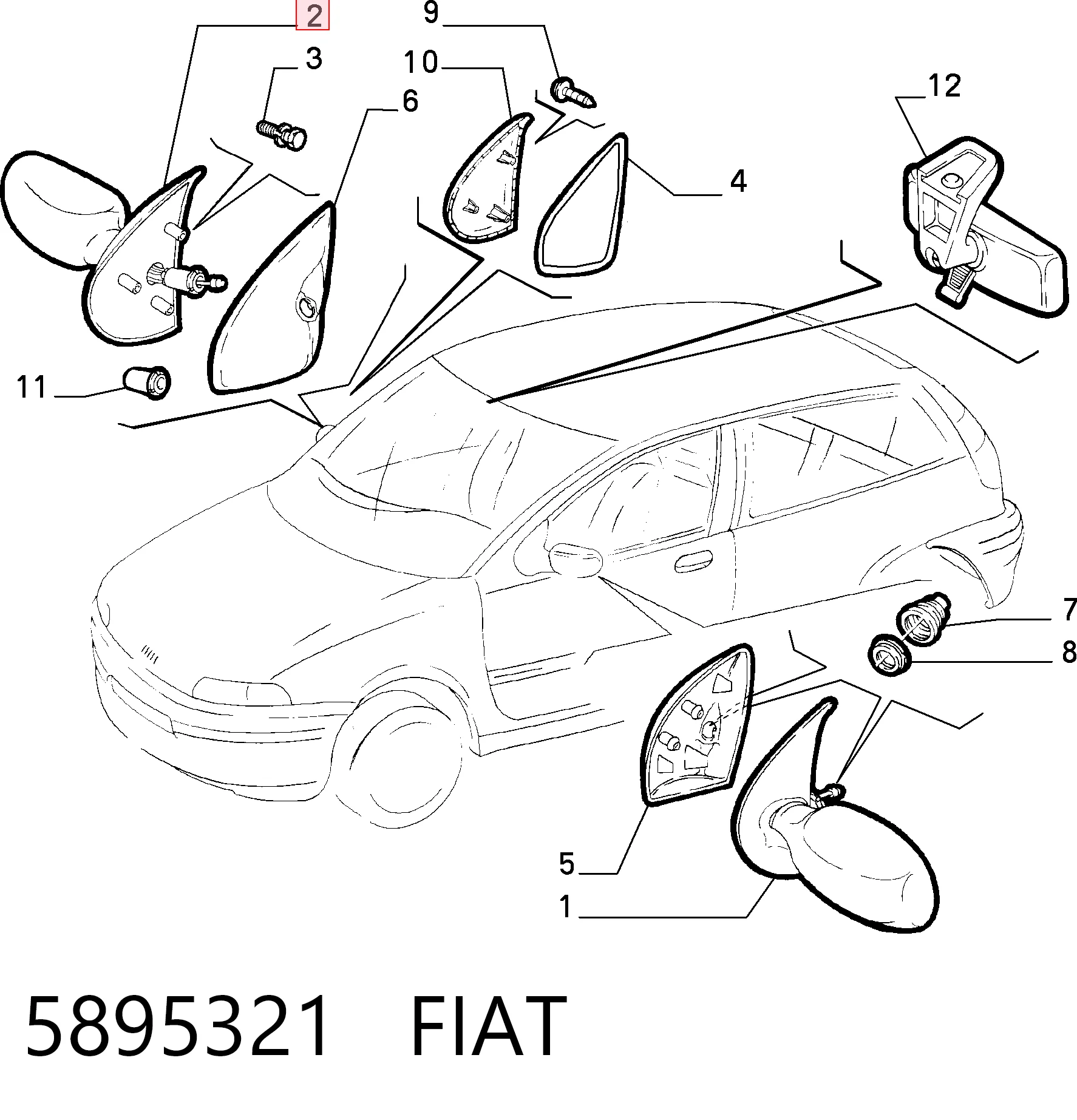 5895321 Fiat/Alfa/Lancia