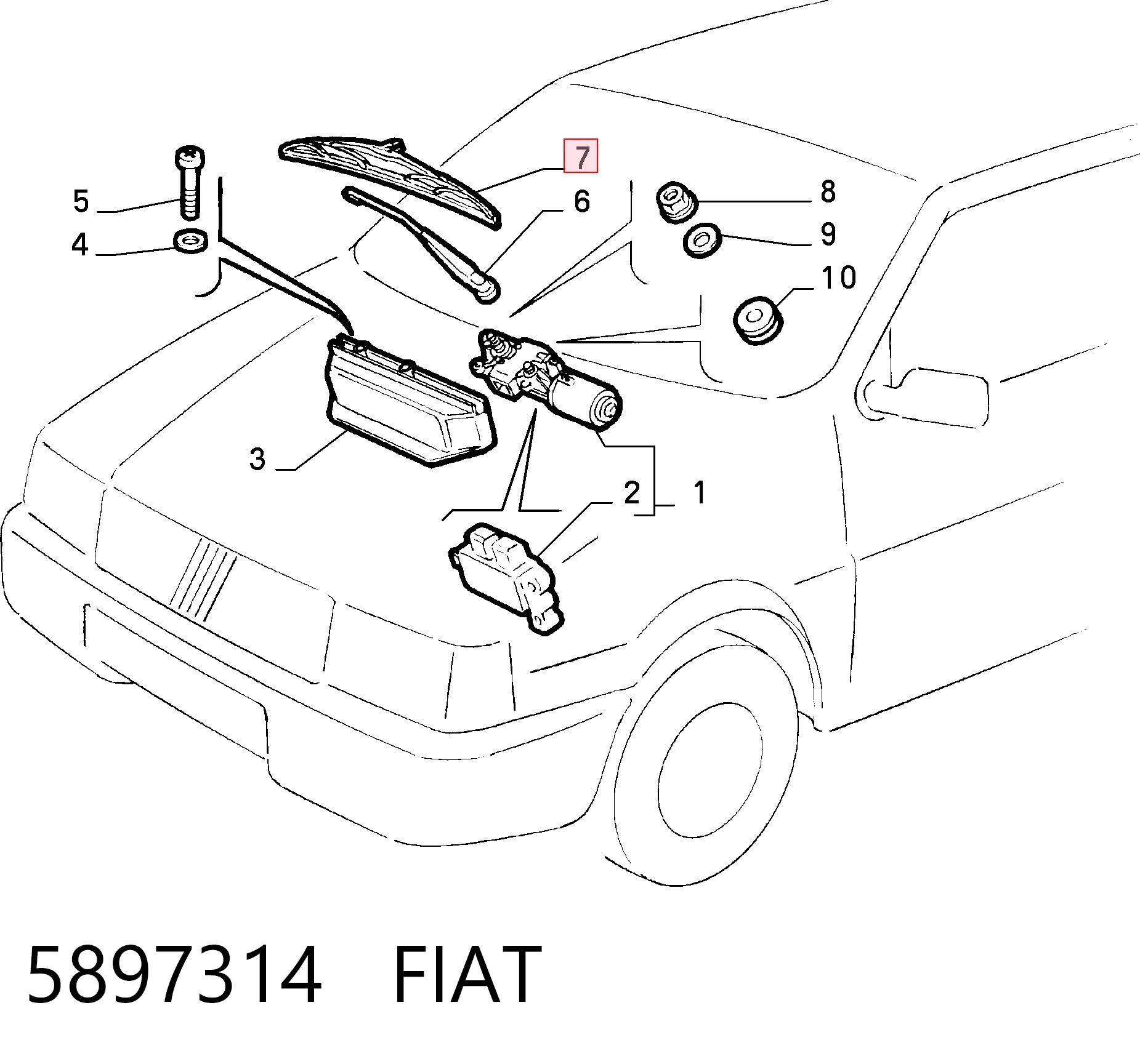 5897314 Fiat/Alfa/Lancia