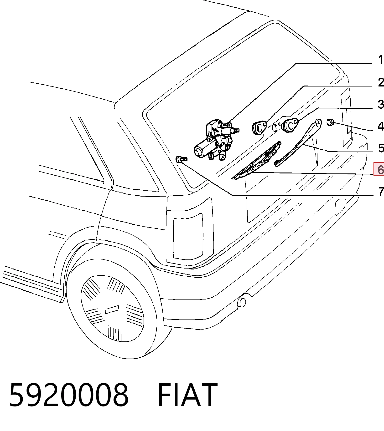 5920008 Fiat/Alfa/Lancia