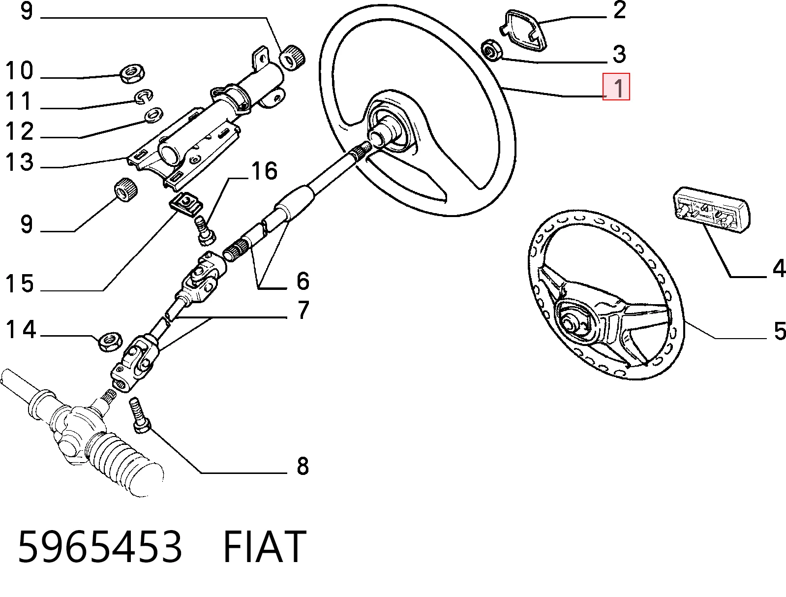 Volante Fiat Fiorino  146 Uno ao melhor preço