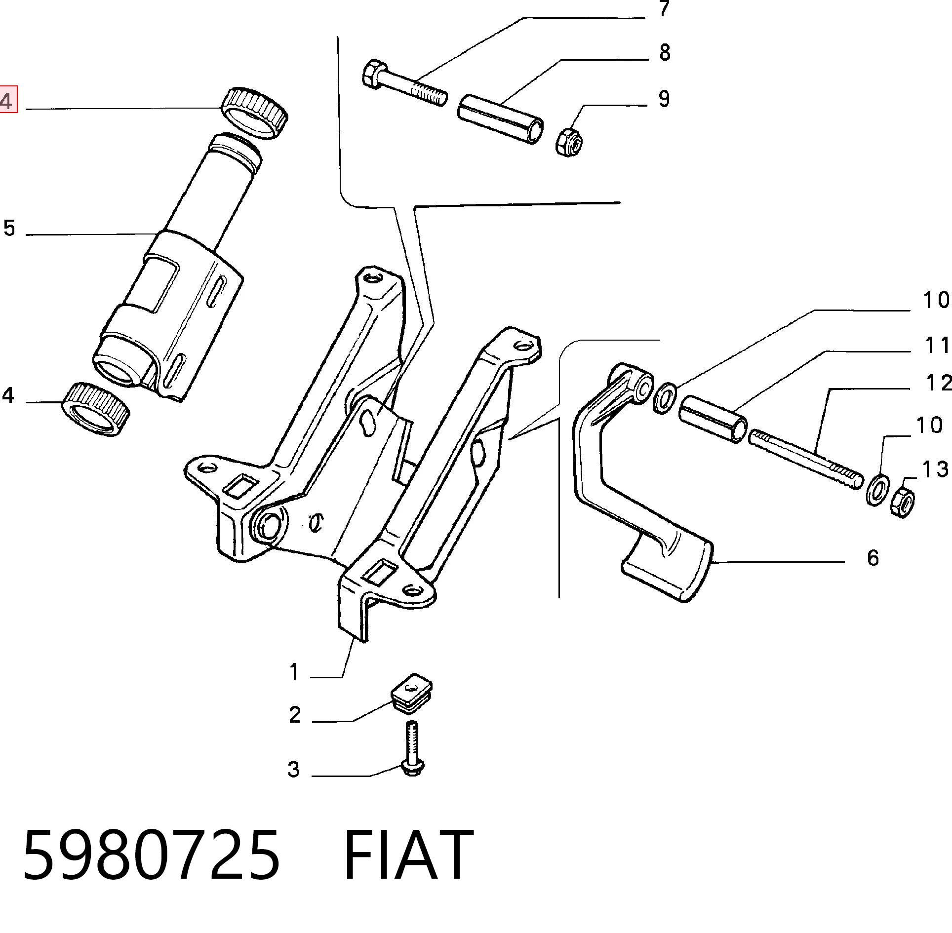 5980725 Fiat/Alfa/Lancia