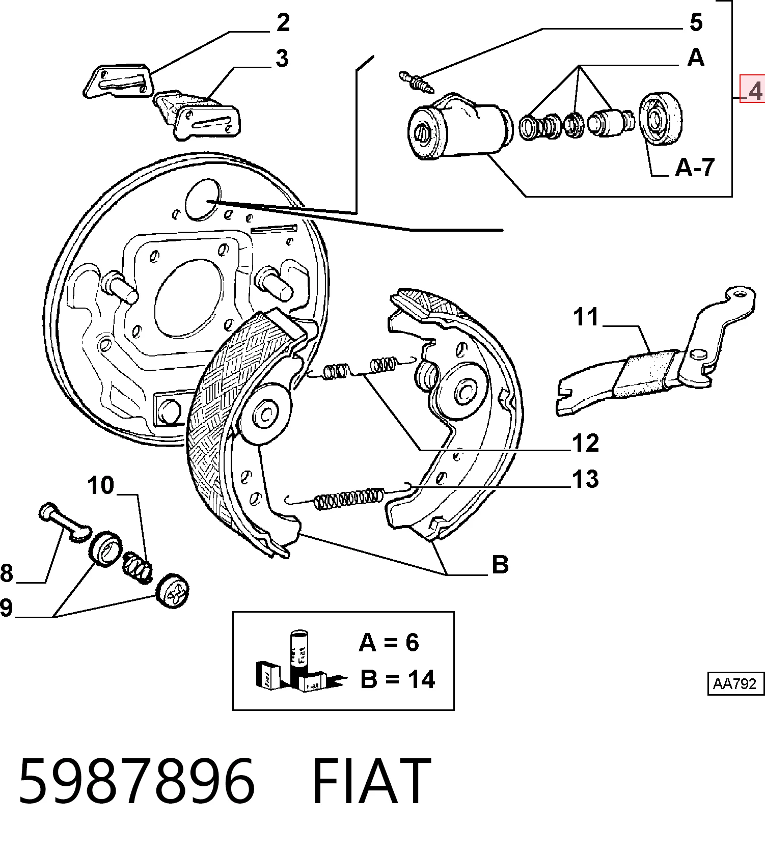 5987896 Fiat/Alfa/Lancia