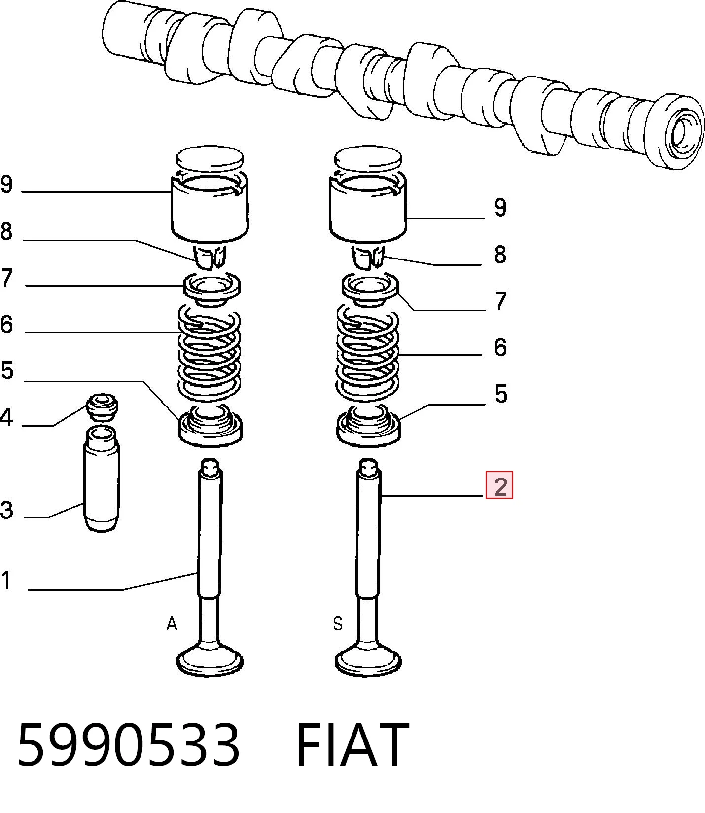 5990533 Fiat/Alfa/Lancia