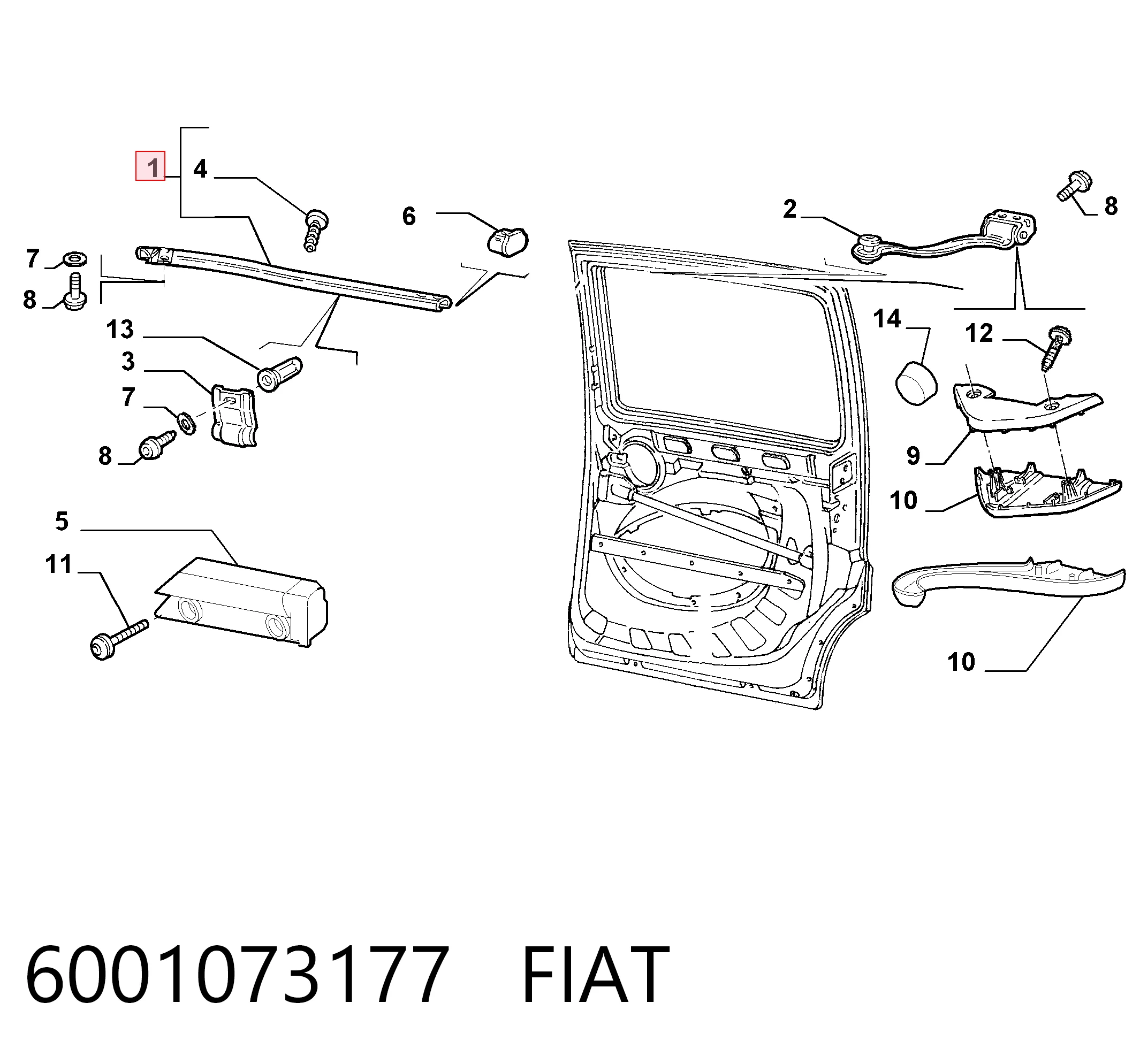 6001073177 Fiat/Alfa/Lancia
