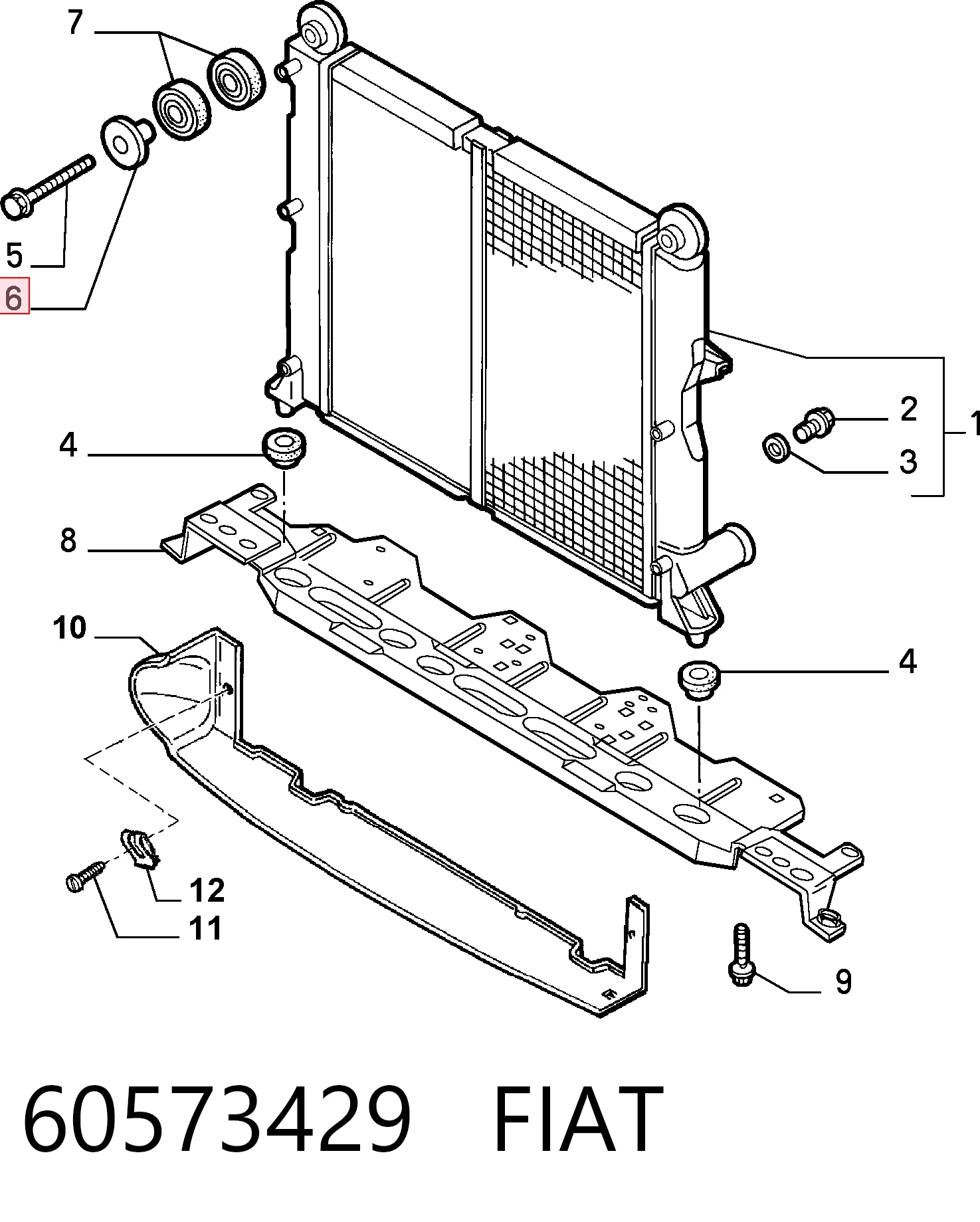 60573429 Fiat/Alfa/Lancia