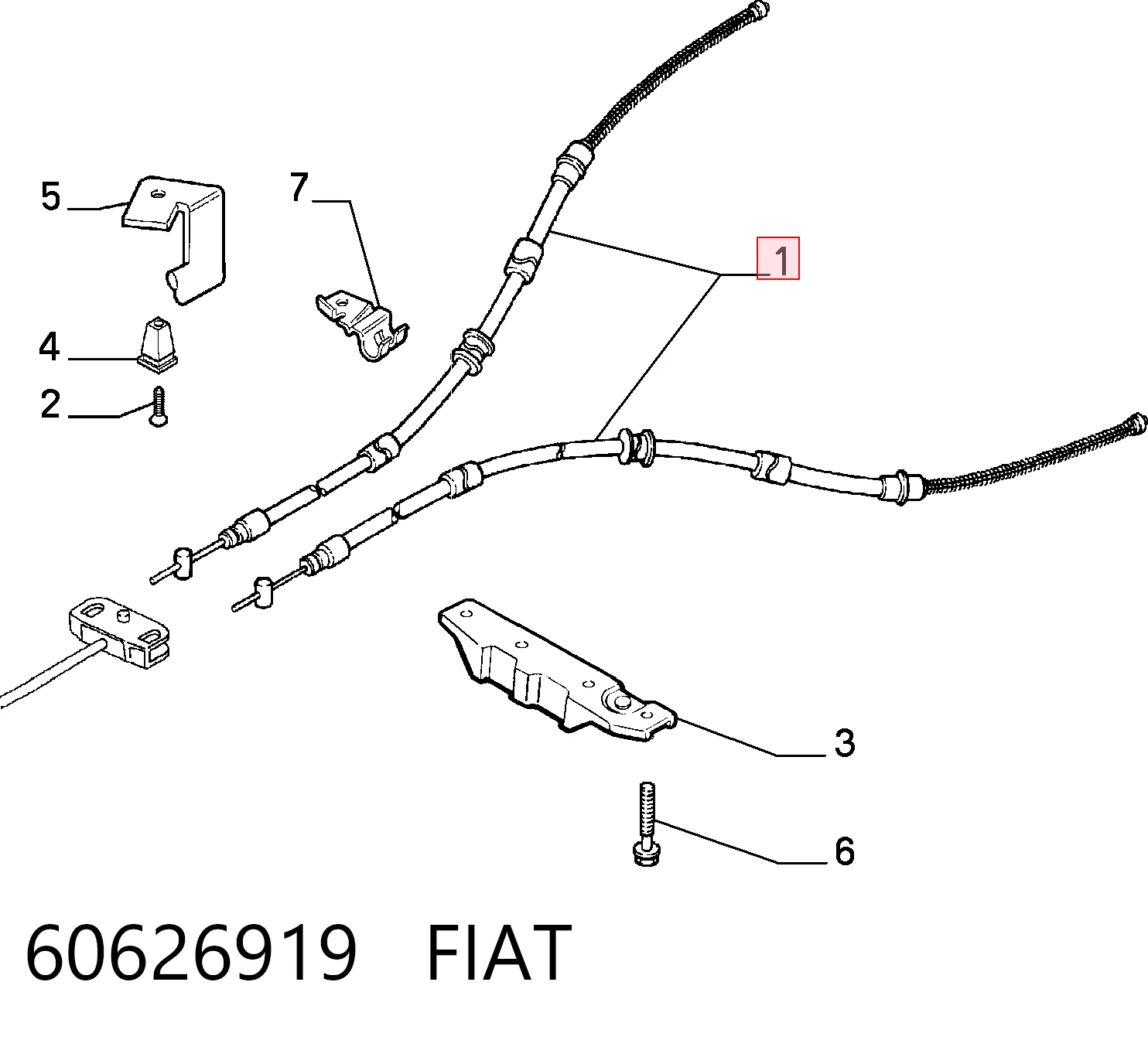60626919 Fiat/Alfa/Lancia