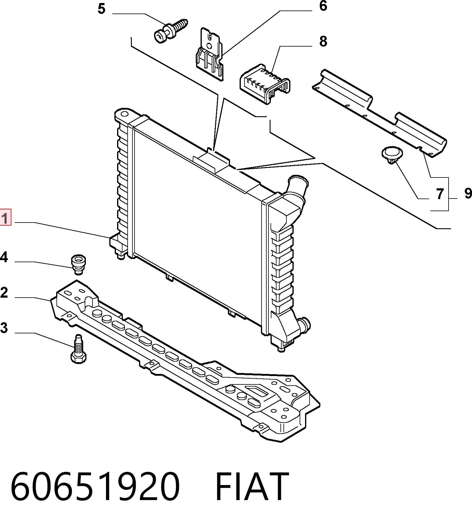60651920 Fiat/Alfa/Lancia