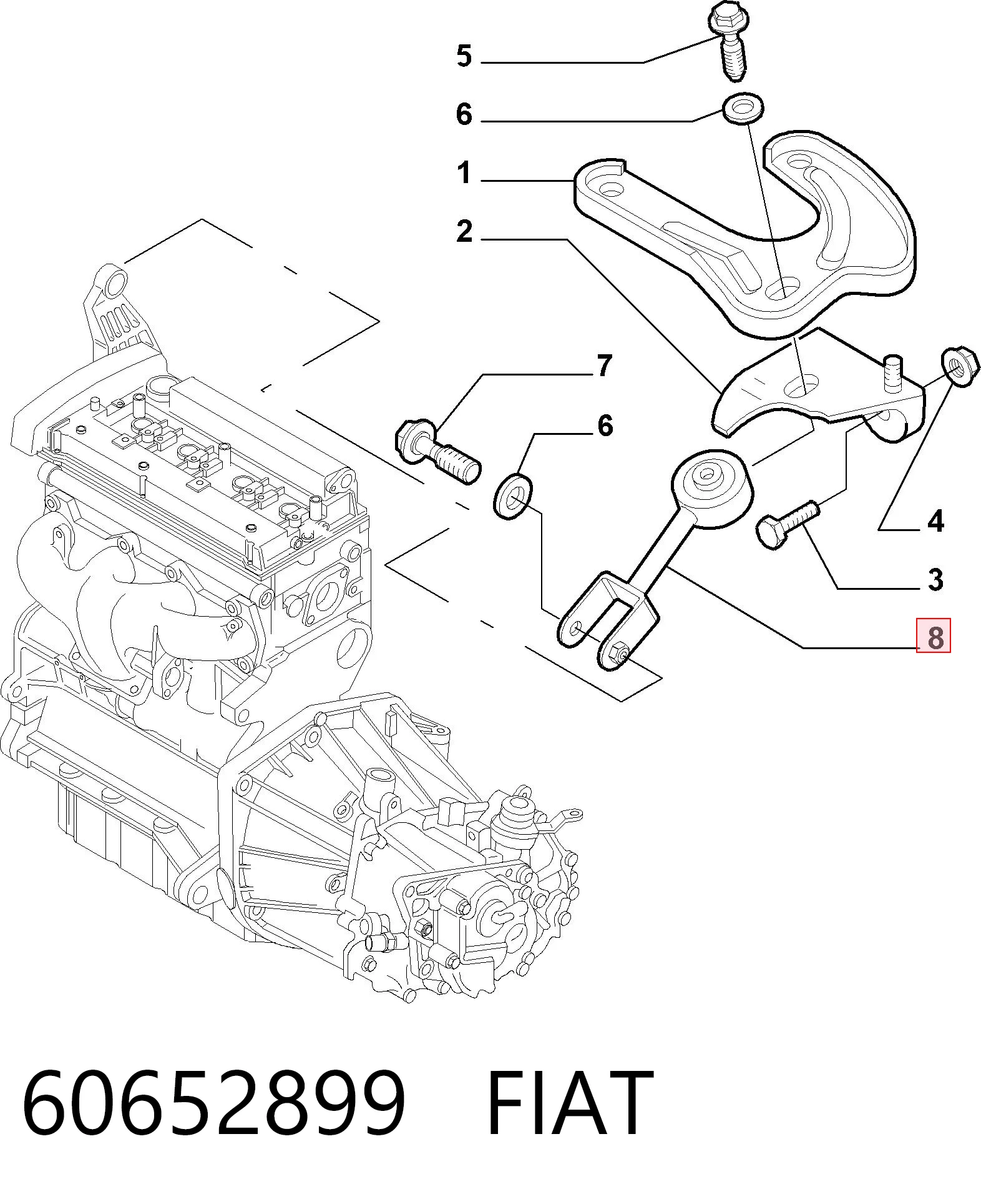 60652899 Fiat/Alfa/Lancia