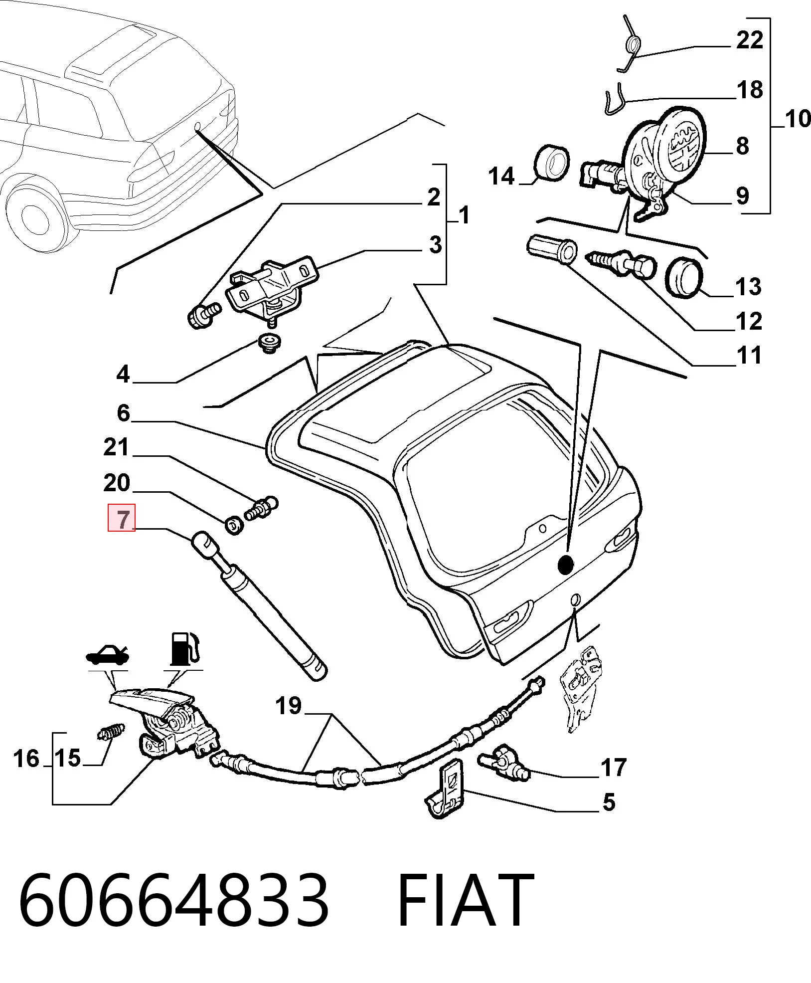 60664833 Fiat/Alfa/Lancia