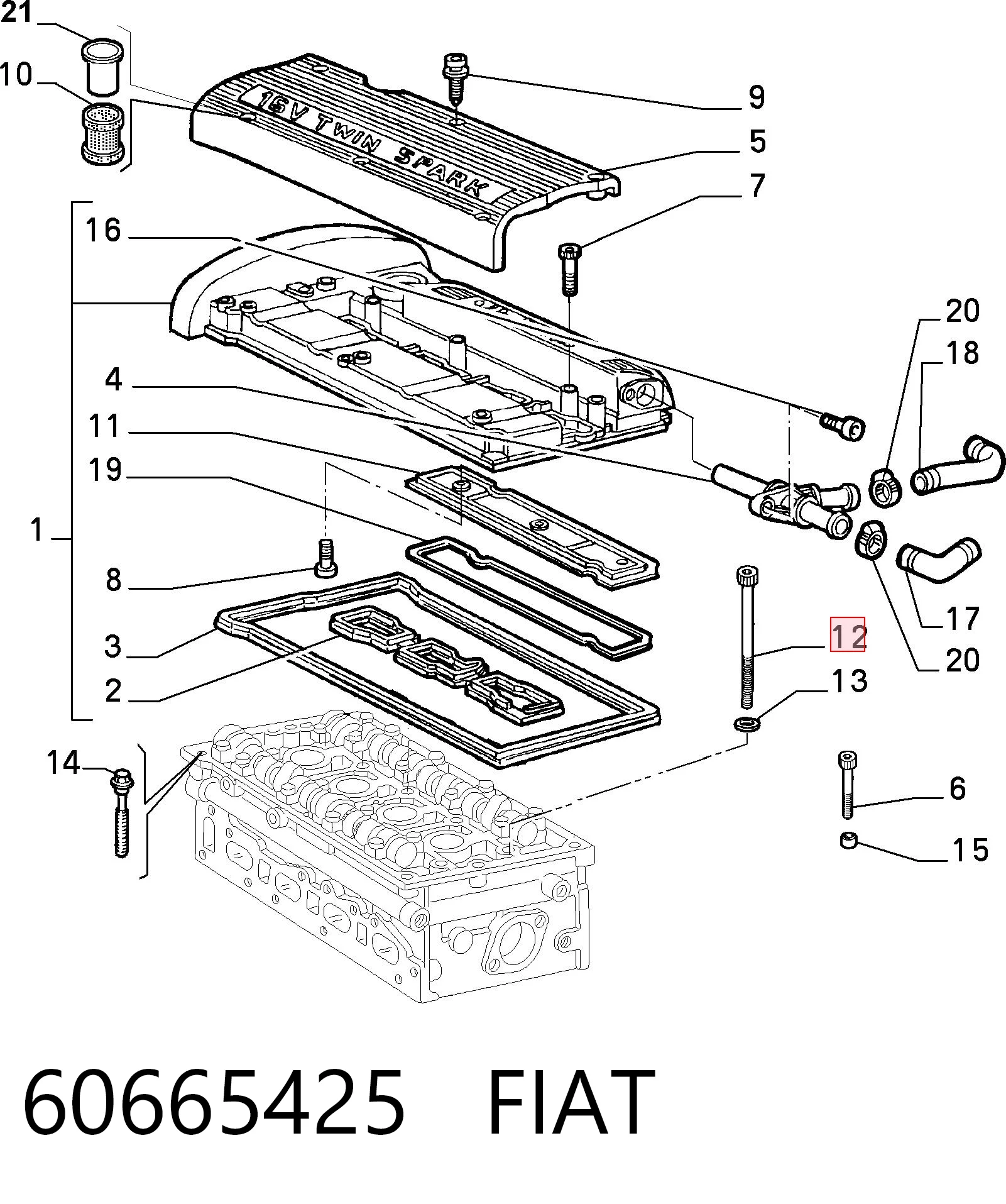 60665425 Fiat/Alfa/Lancia