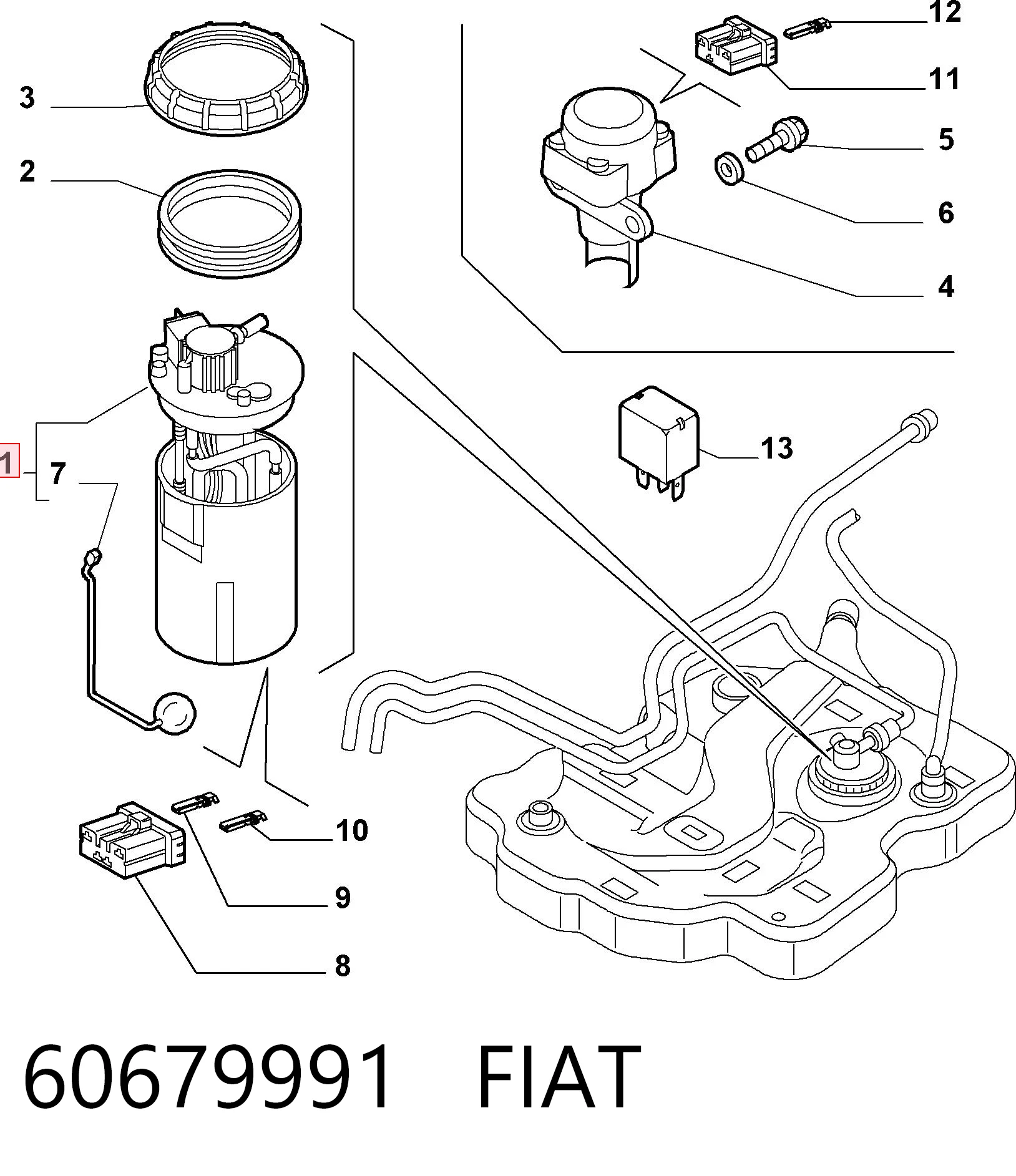 60679991 Fiat/Alfa/Lancia