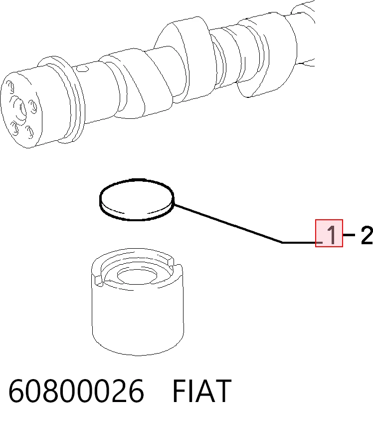 60800026 Fiat/Alfa/Lancia