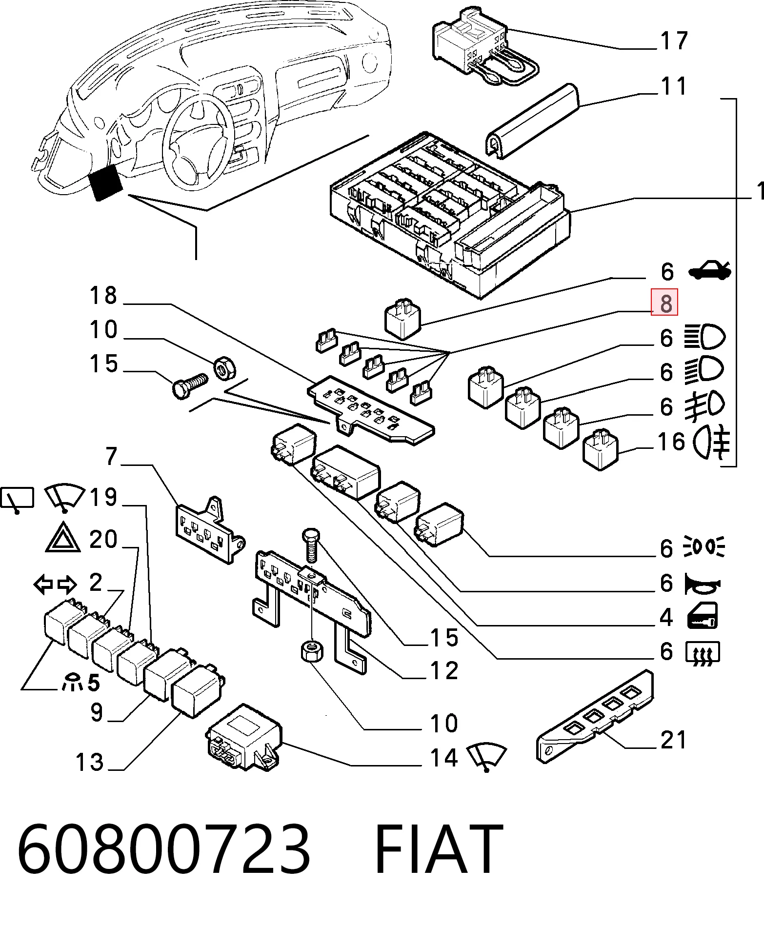 Compre Dispositivo de segurança Peugeot 206 