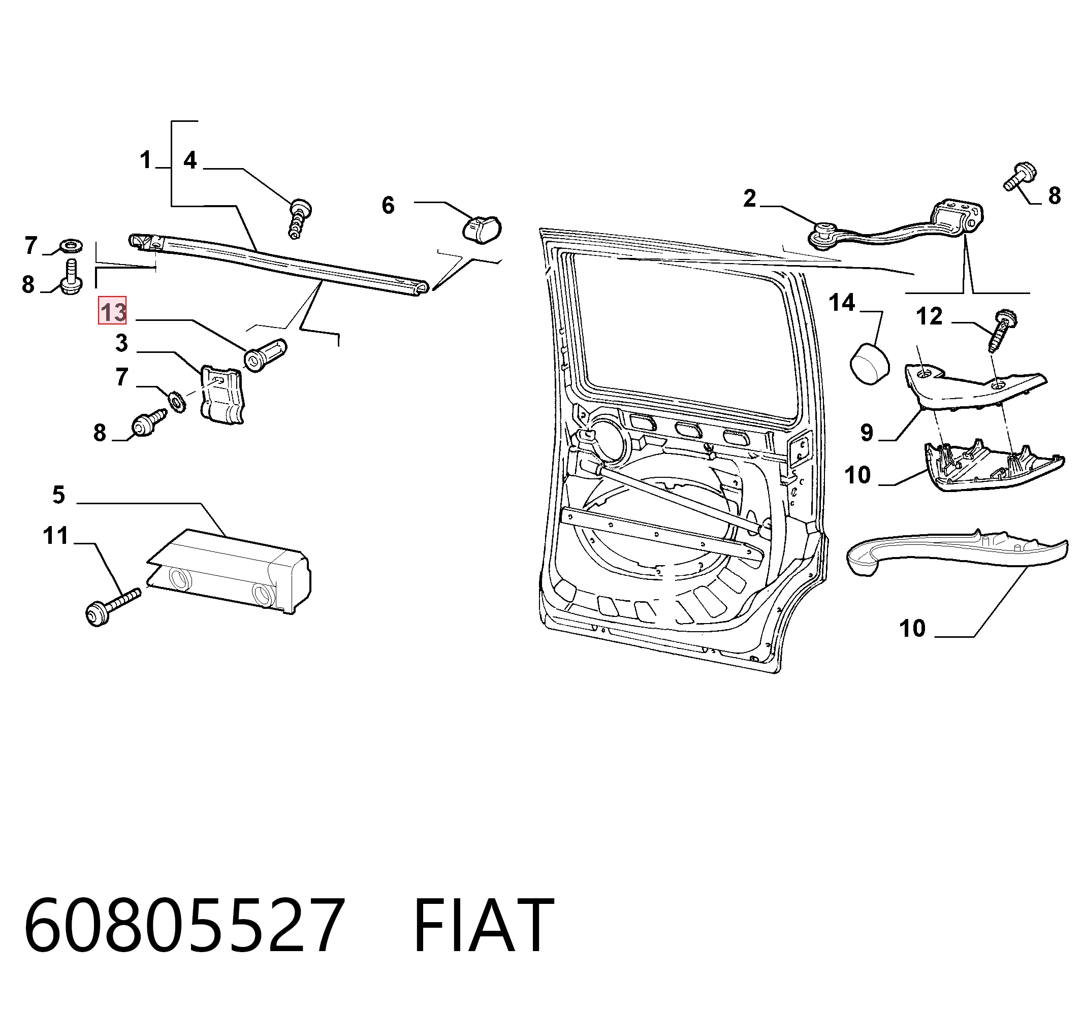 60805527 Fiat/Alfa/Lancia