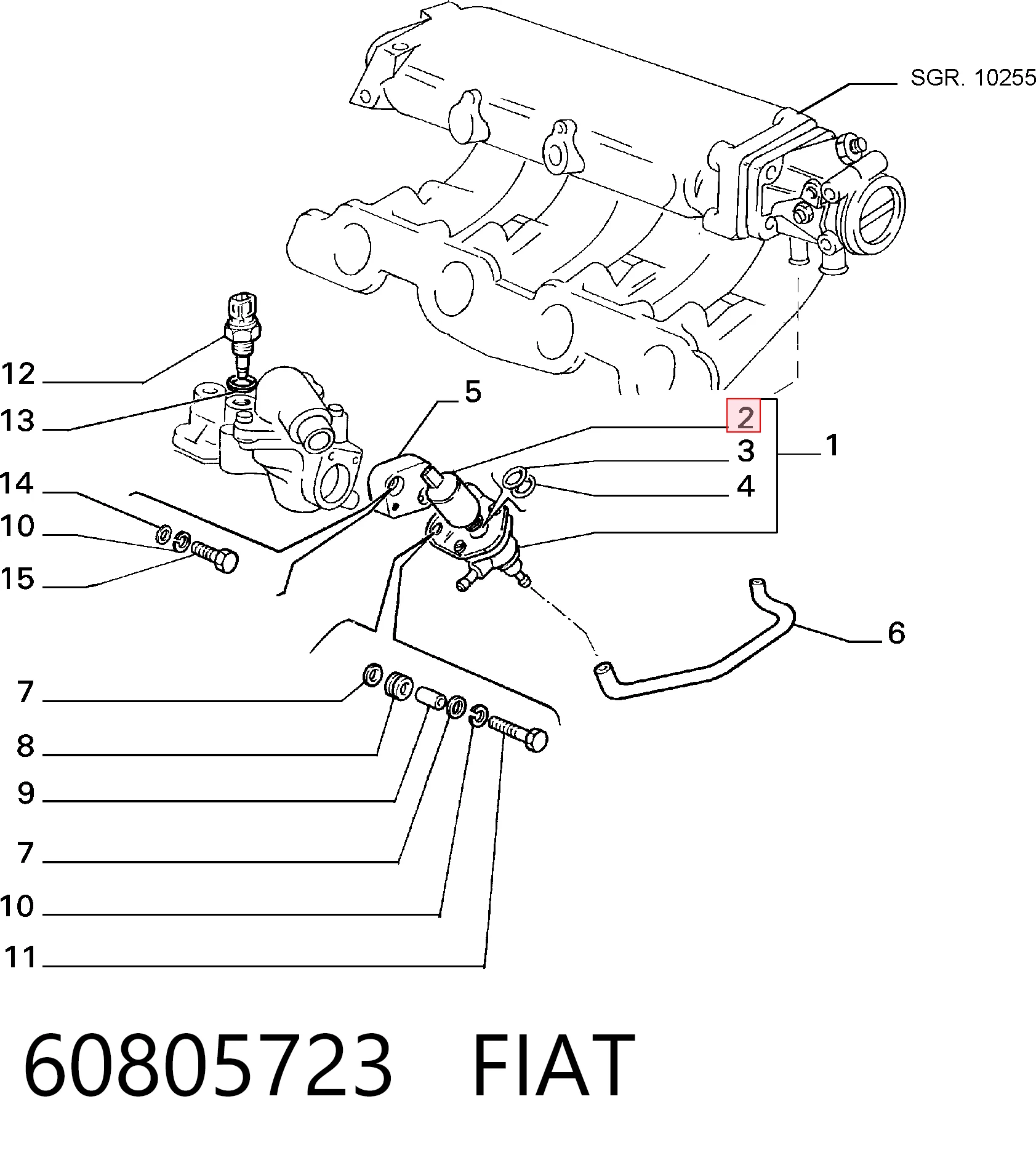 60805723 Fiat/Alfa/Lancia