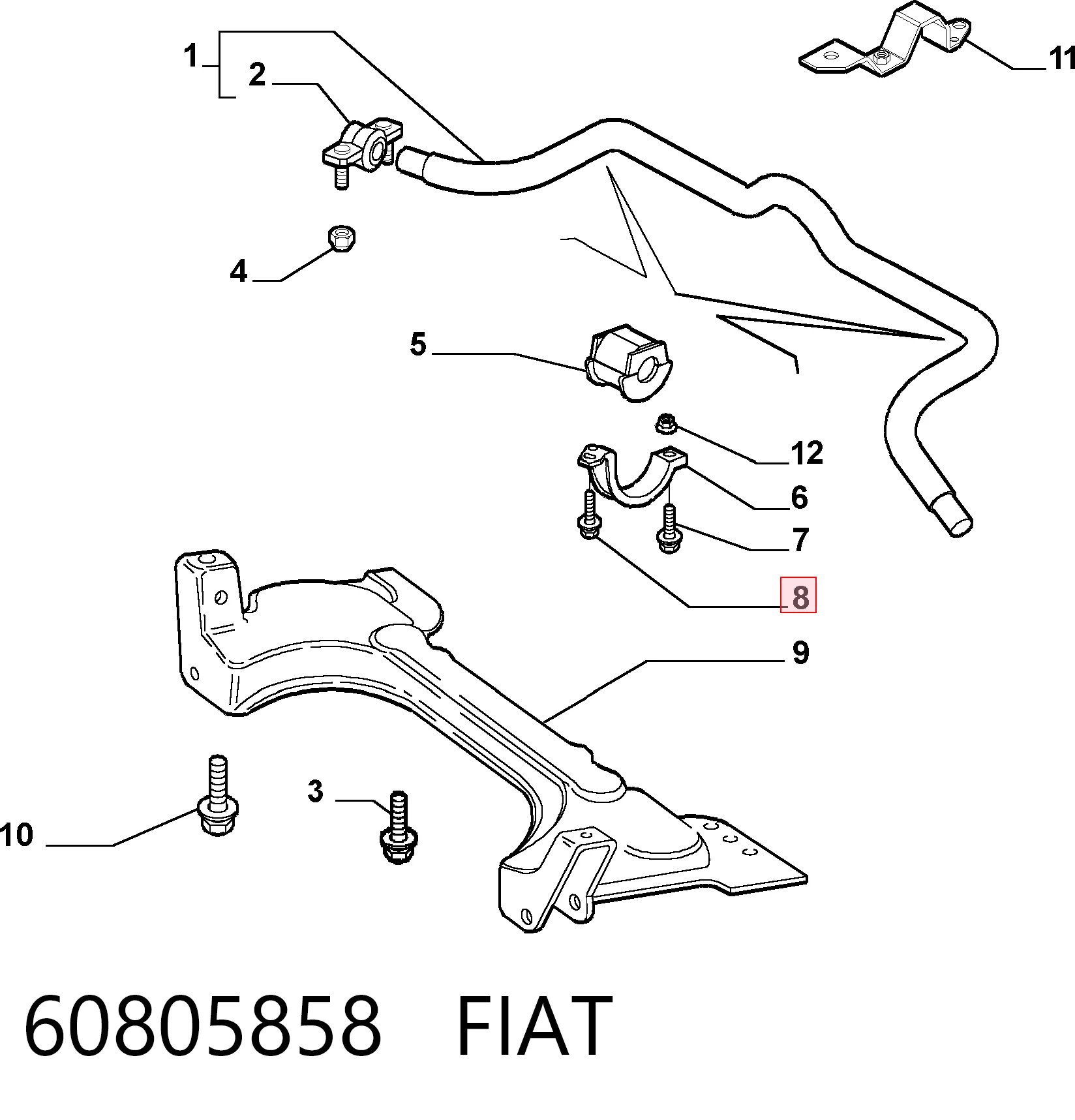 60805858 Fiat/Alfa/Lancia