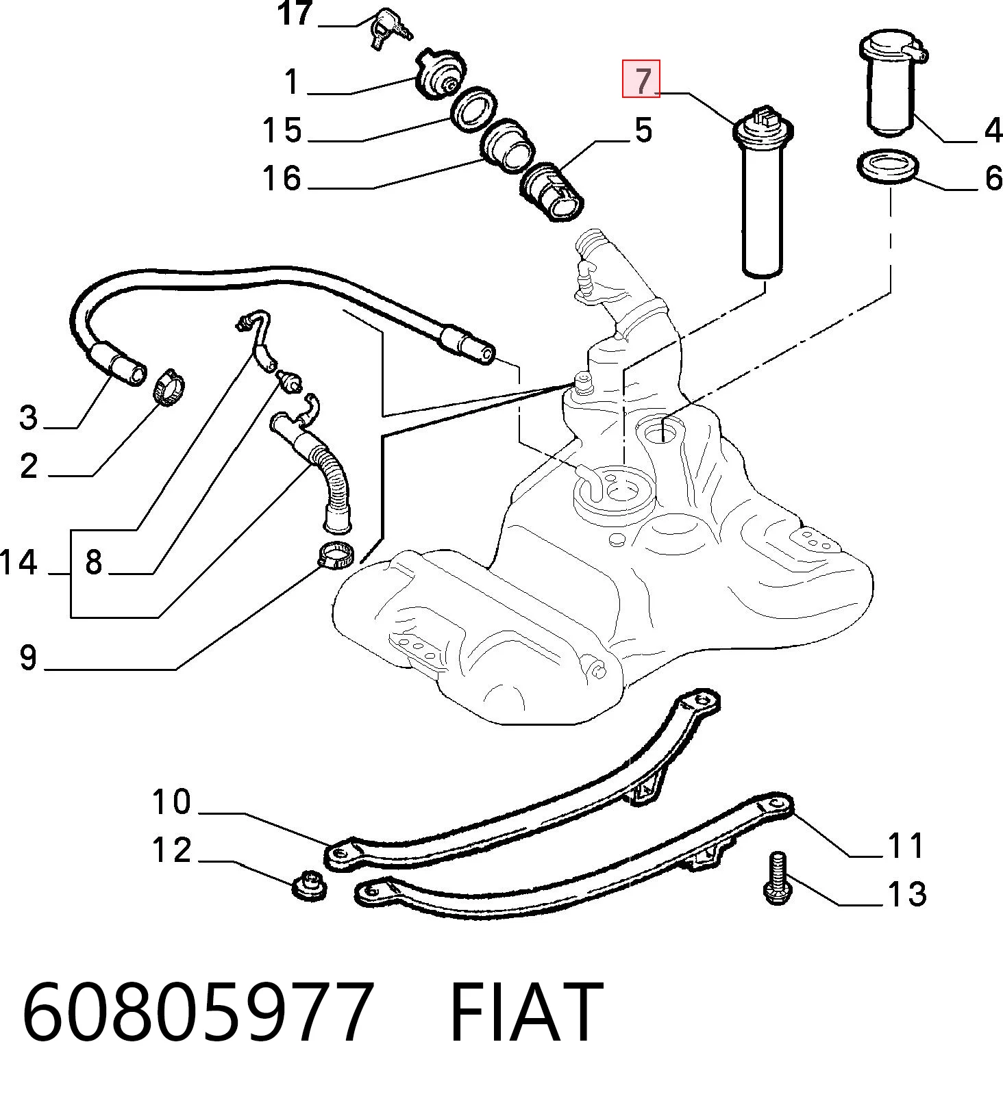 60805977 Fiat/Alfa/Lancia
