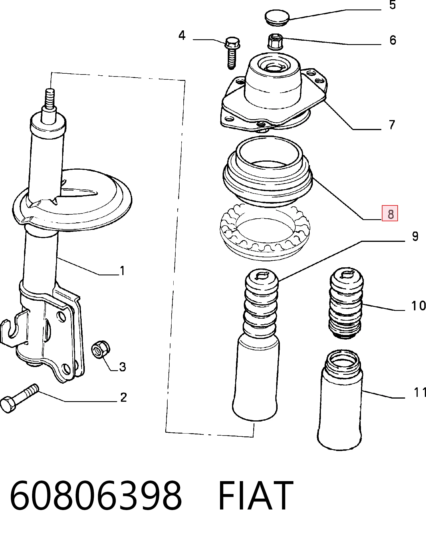 60806398 Fiat/Alfa/Lancia