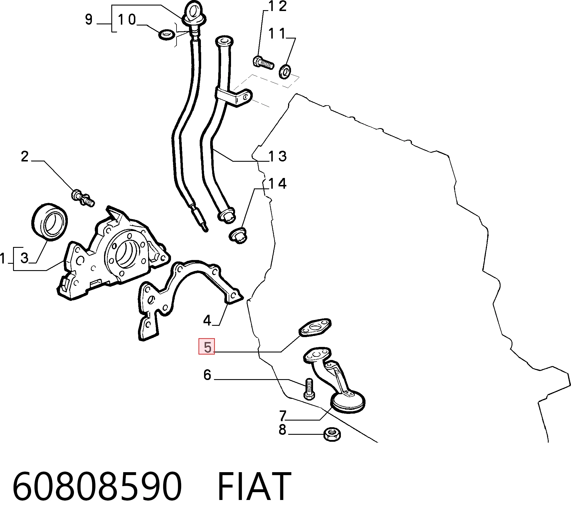 60808590 Fiat/Alfa/Lancia