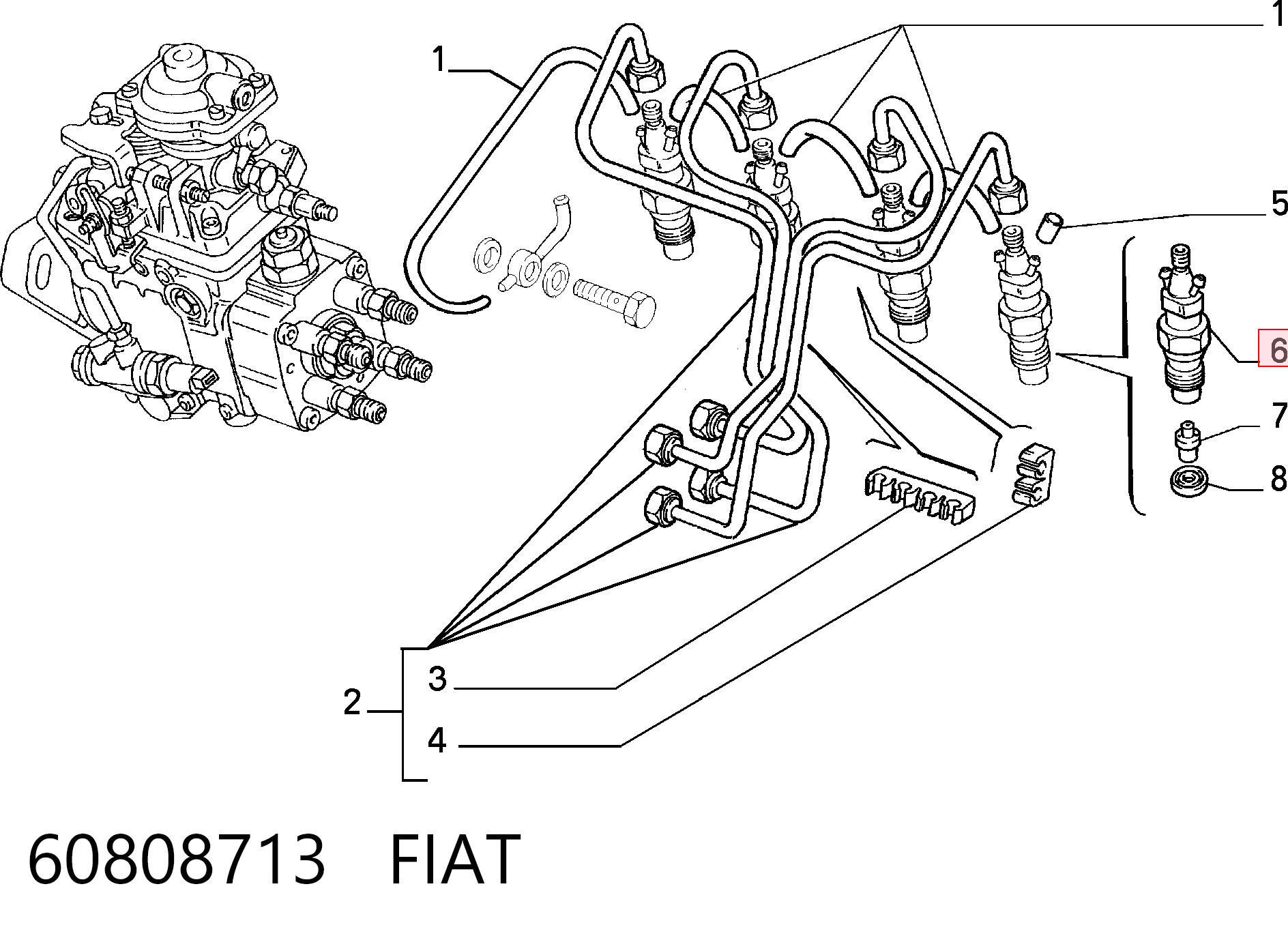 60808713 Fiat/Alfa/Lancia