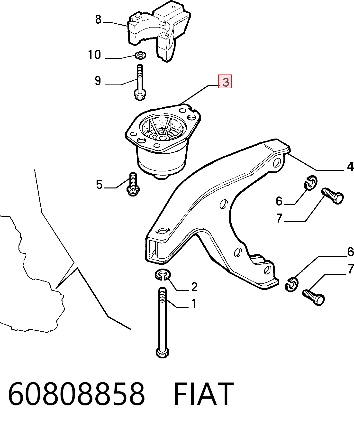60808858 Fiat/Alfa/Lancia
