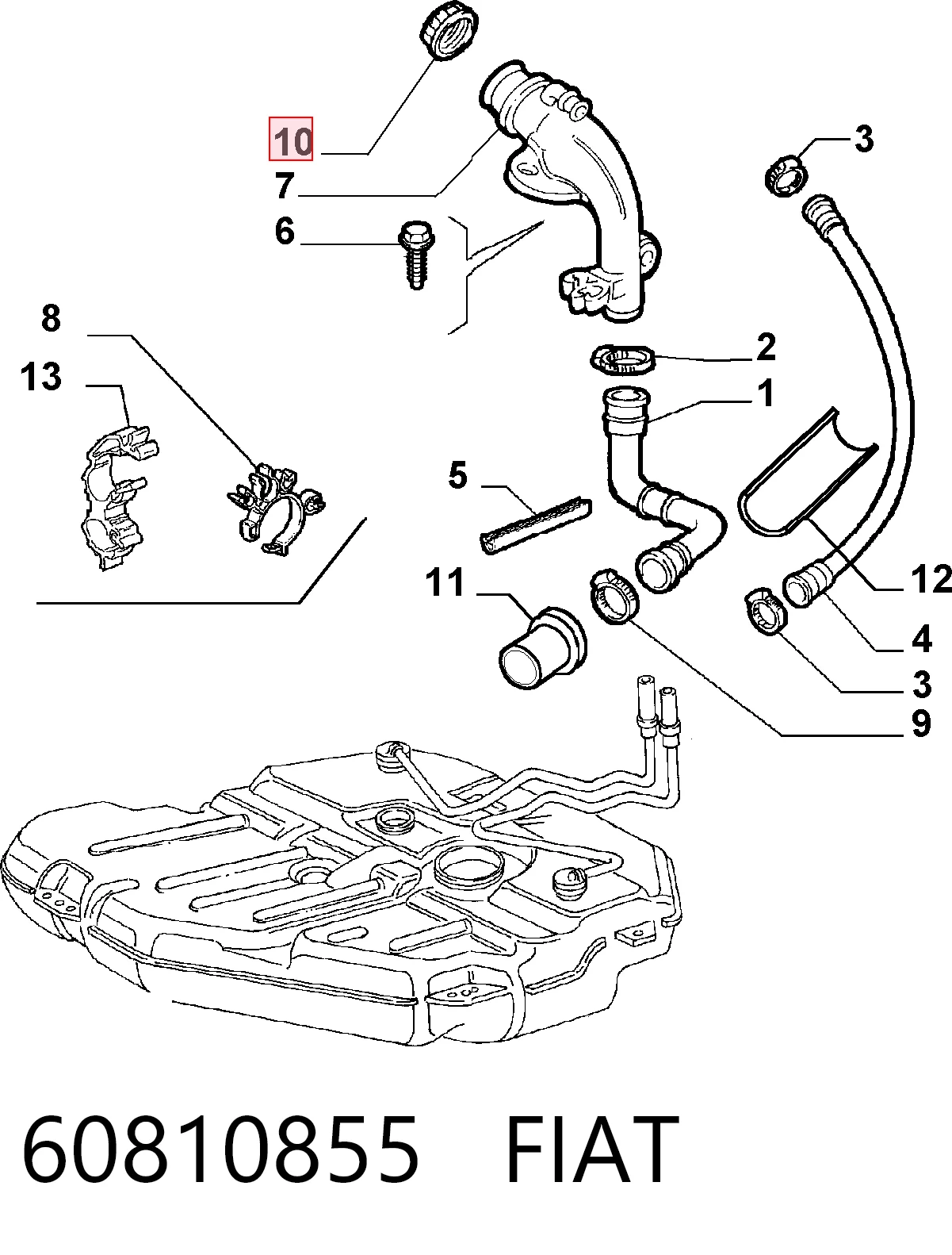 60810855 Fiat/Alfa/Lancia