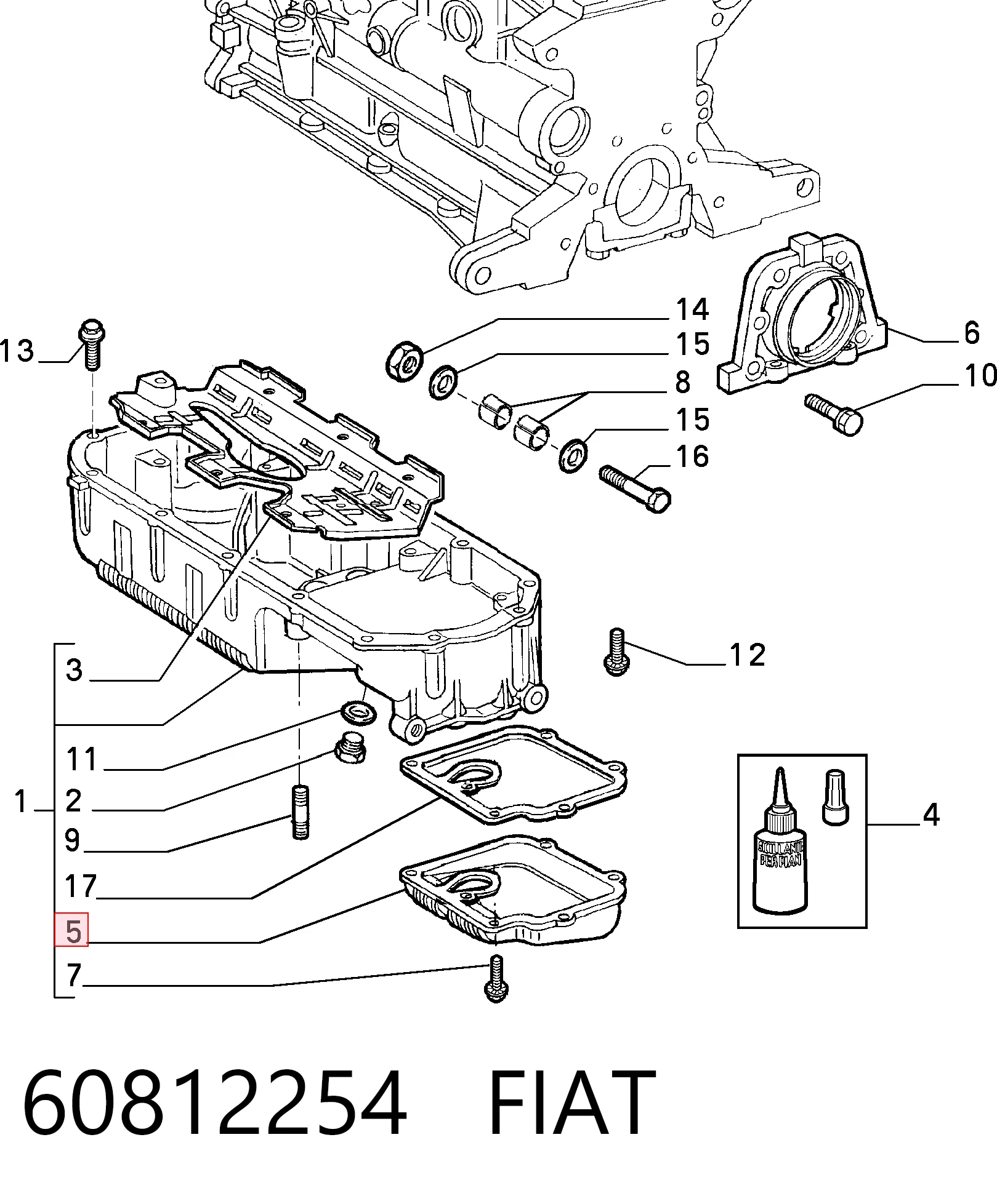 60812254 Fiat/Alfa/Lancia