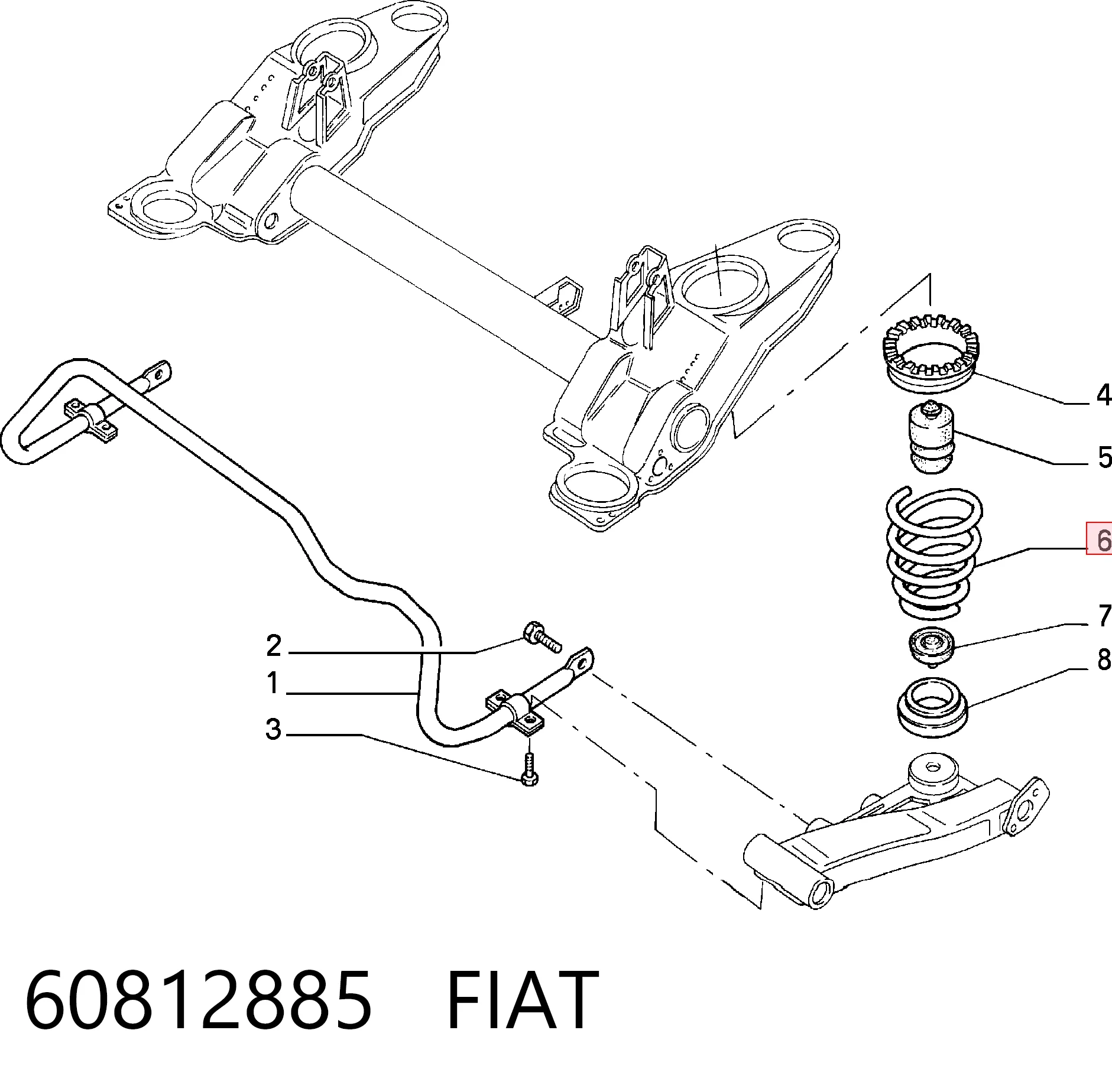 60812885 Fiat/Alfa/Lancia