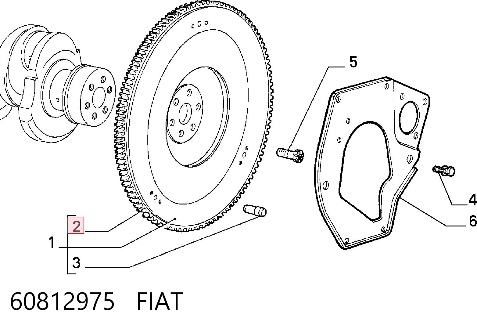60812975 Fiat/Alfa/Lancia