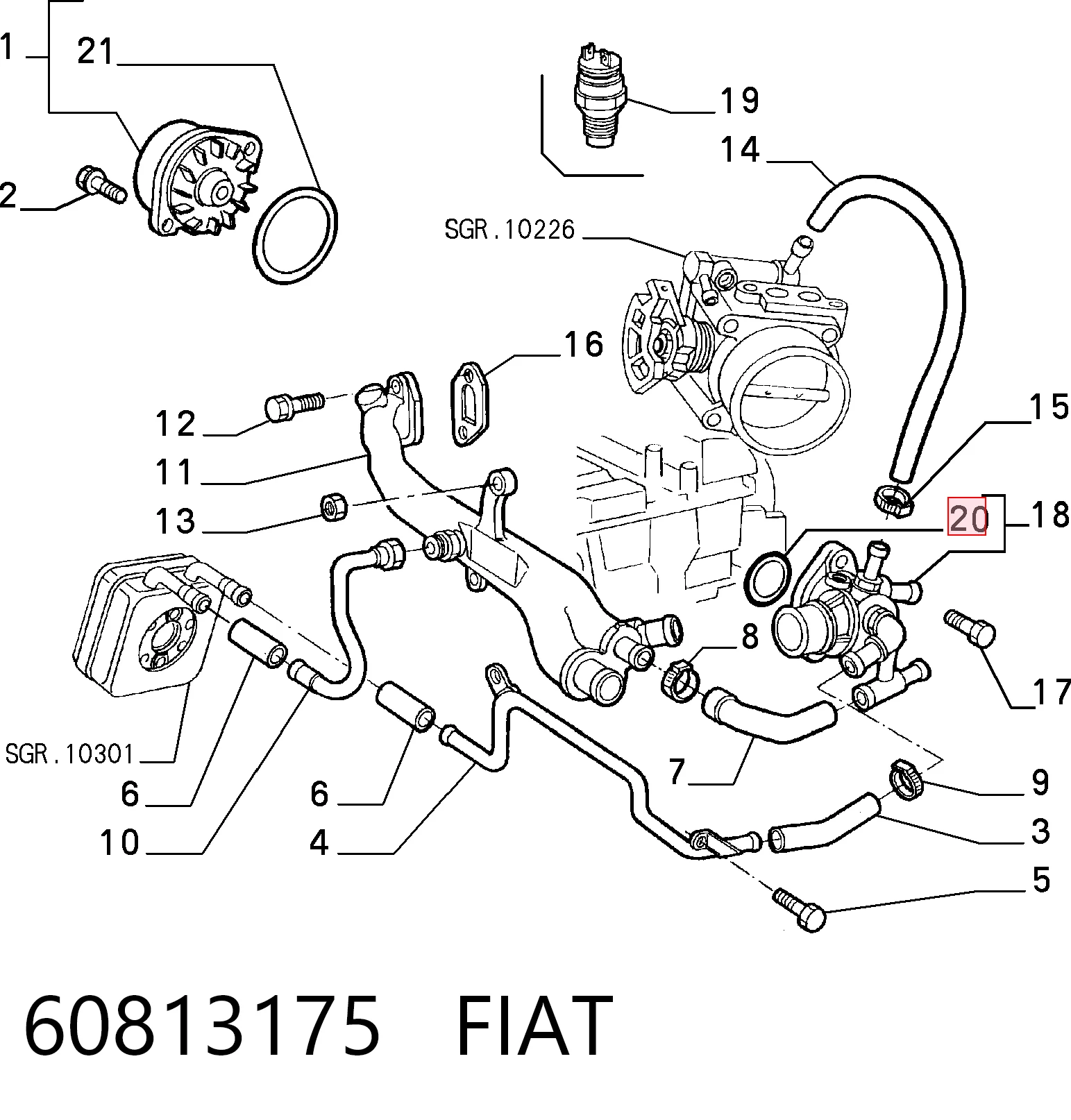 para Opel Frontera  (5SUD2)