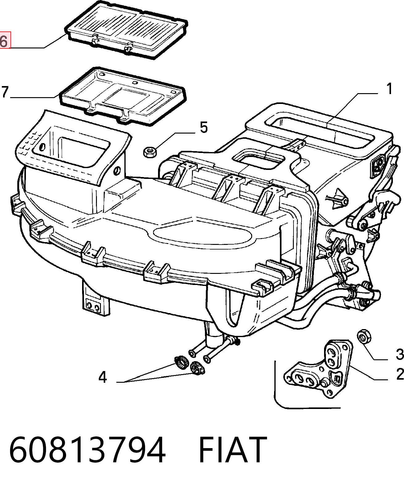 60813794 Fiat/Alfa/Lancia