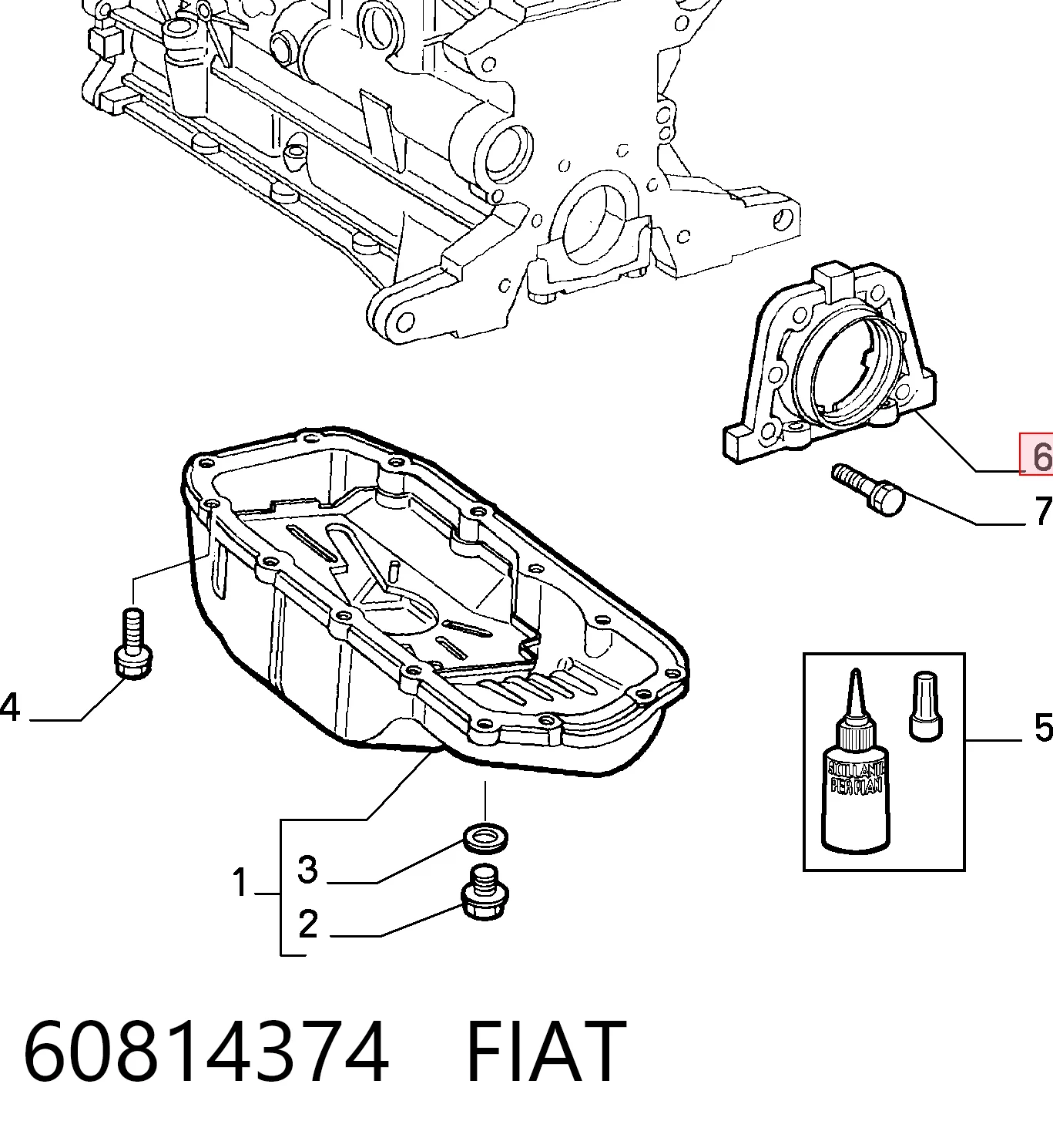 60814374 Fiat/Alfa/Lancia