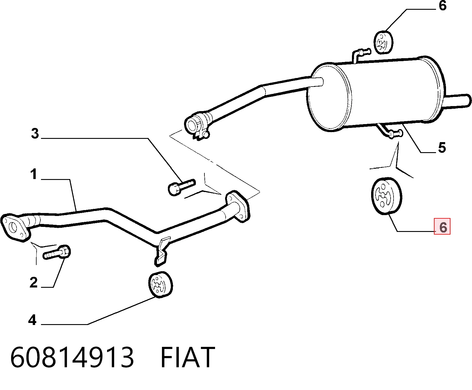 60814913 Fiat/Alfa/Lancia
