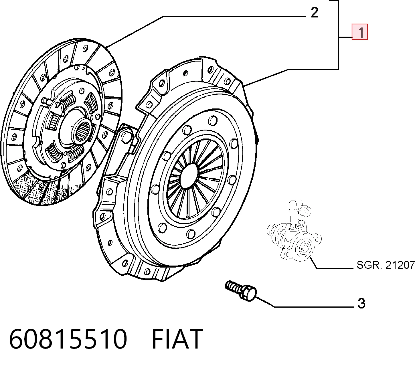 60815510 Fiat/Alfa/Lancia