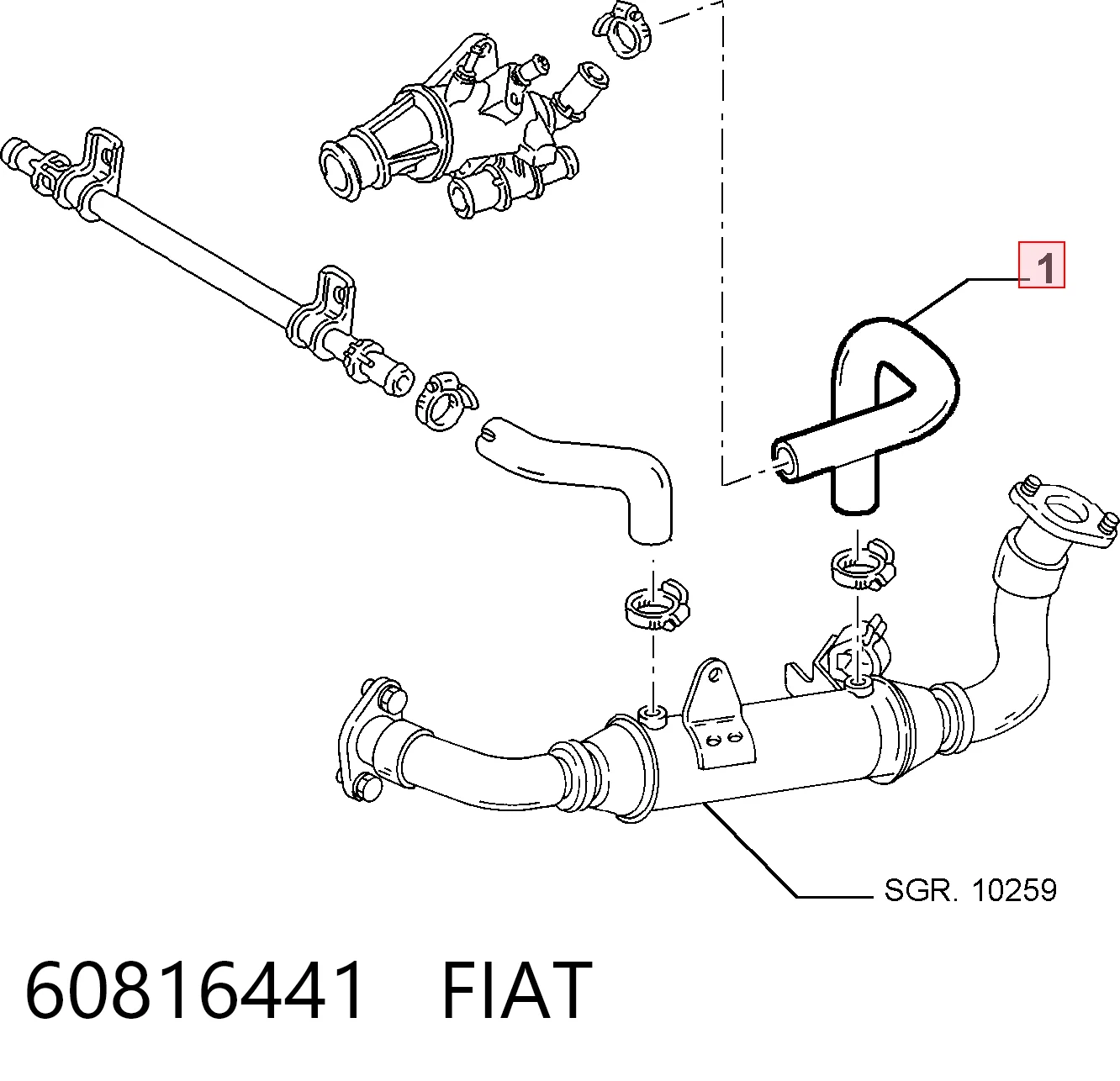 60816441 Fiat/Alfa/Lancia