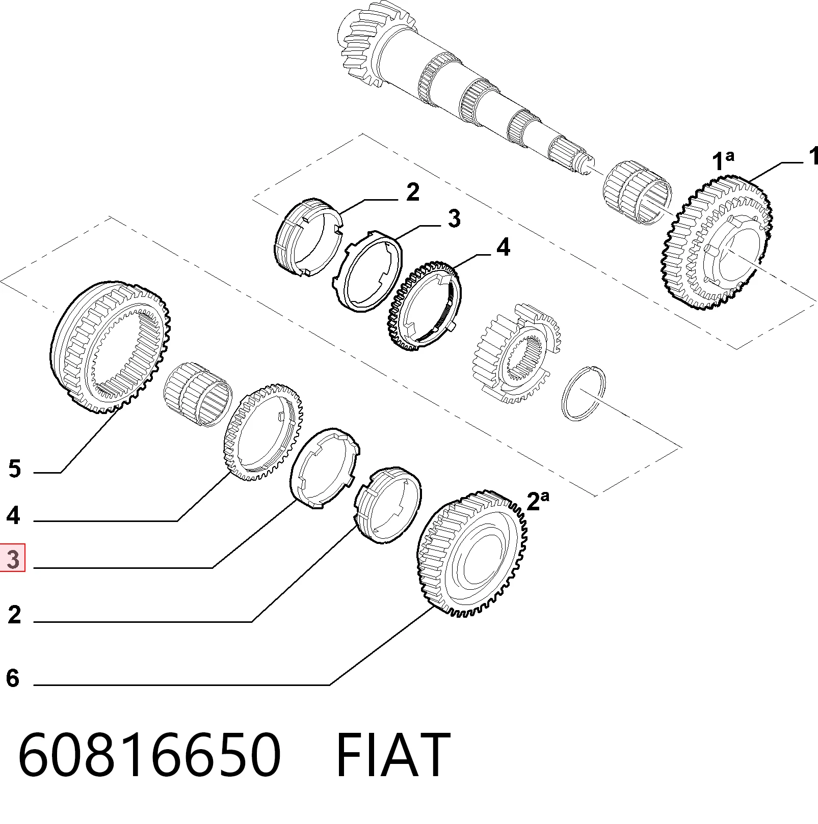 60816650 Fiat/Alfa/Lancia