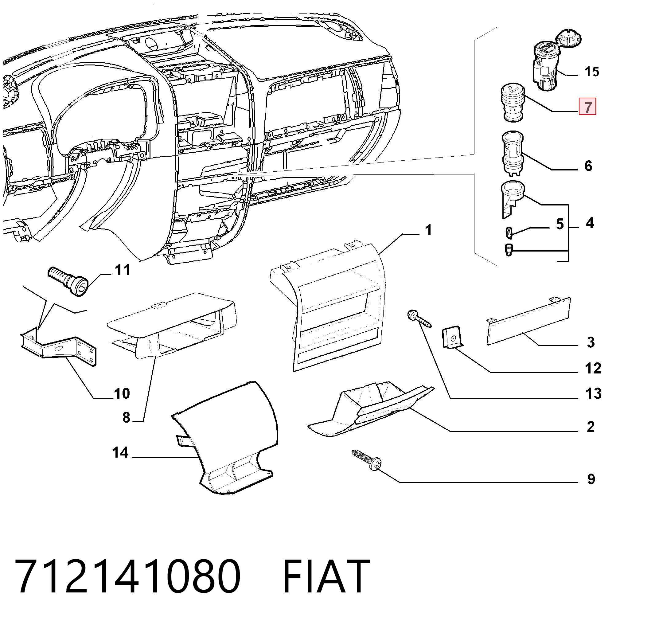 Acendedor de cigarros Fiat Fiorino  146 Uno ao melhor preço