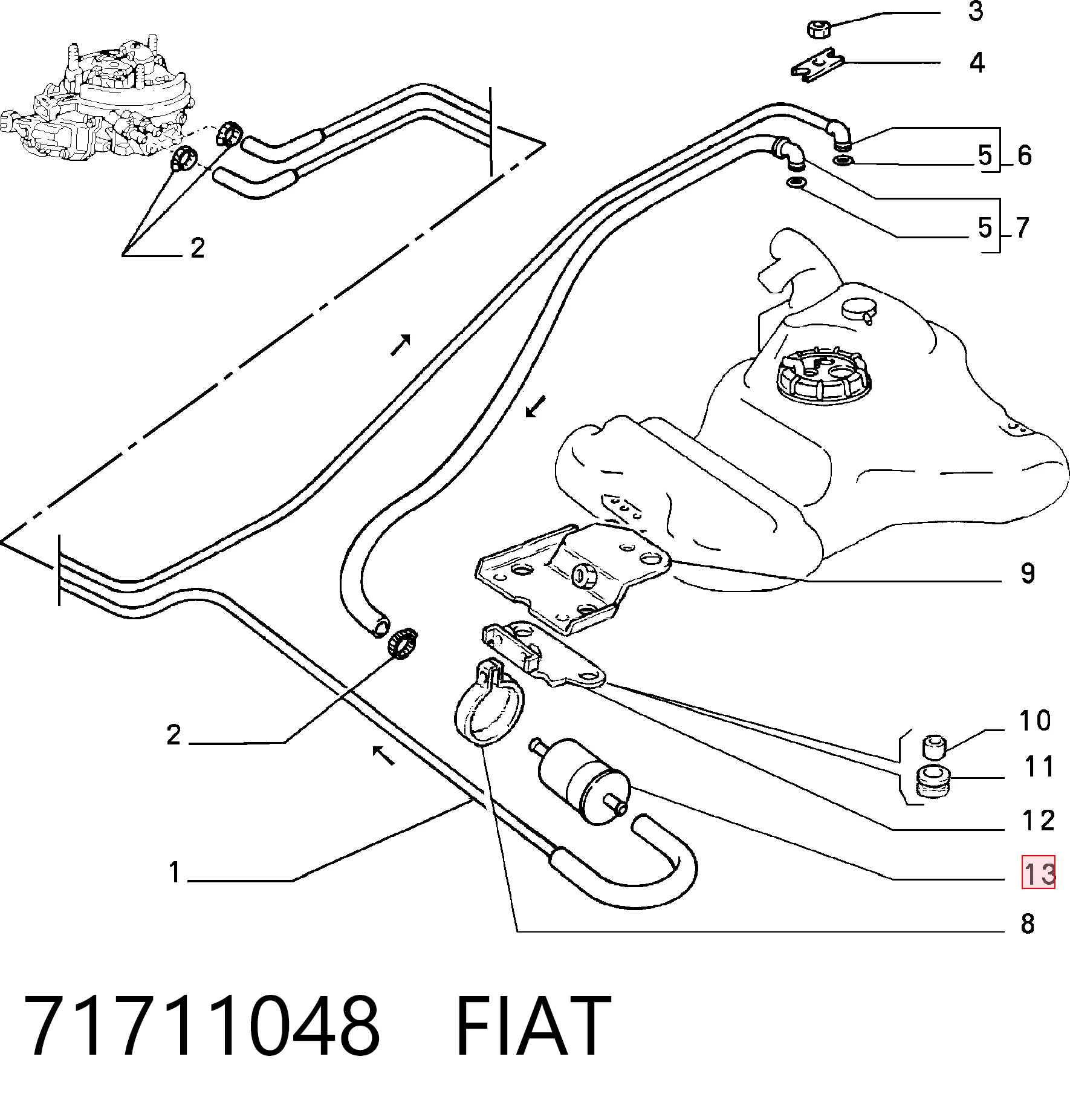 71711048 Fiat/Alfa/Lancia