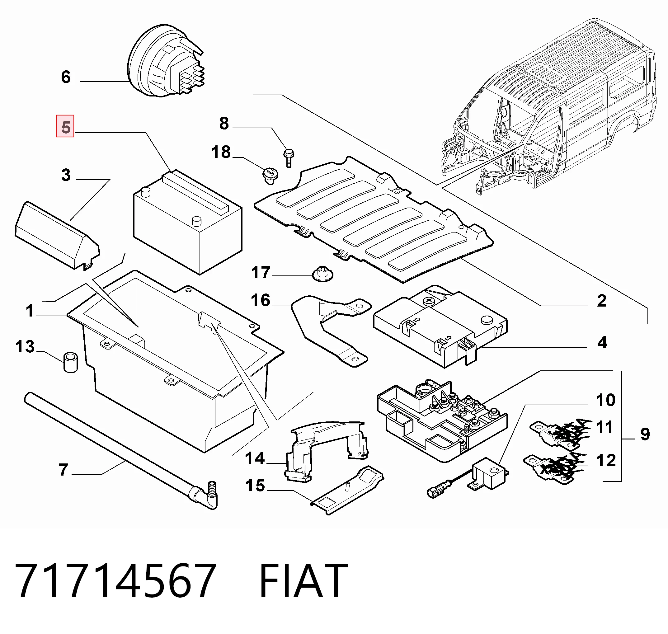 71714567 Fiat/Alfa/Lancia