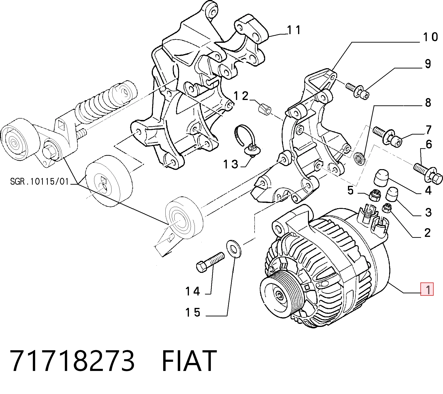 71718273 Fiat/Alfa/Lancia