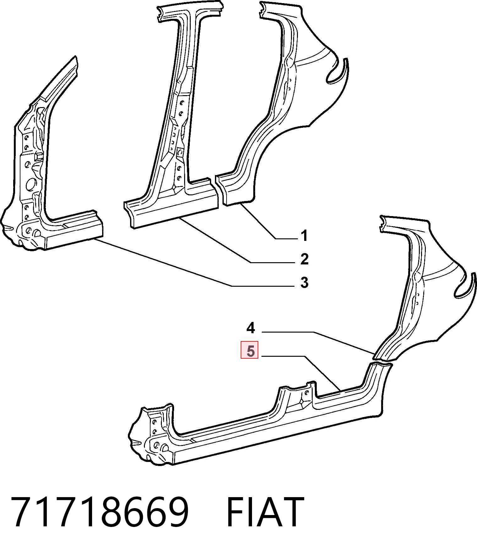 71718669 Fiat/Alfa/Lancia