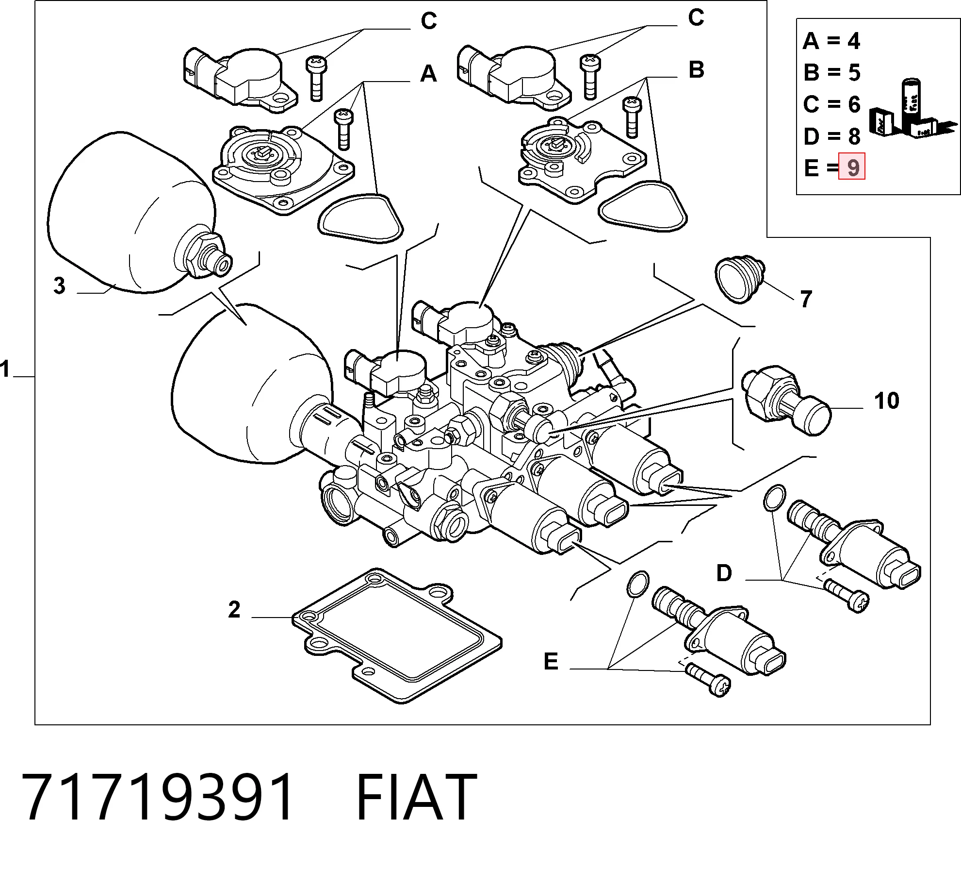 Solenoide da Caixa Automática de Mudança Magneti Marelli AMTK003 preço, a partir de 124,77 USD