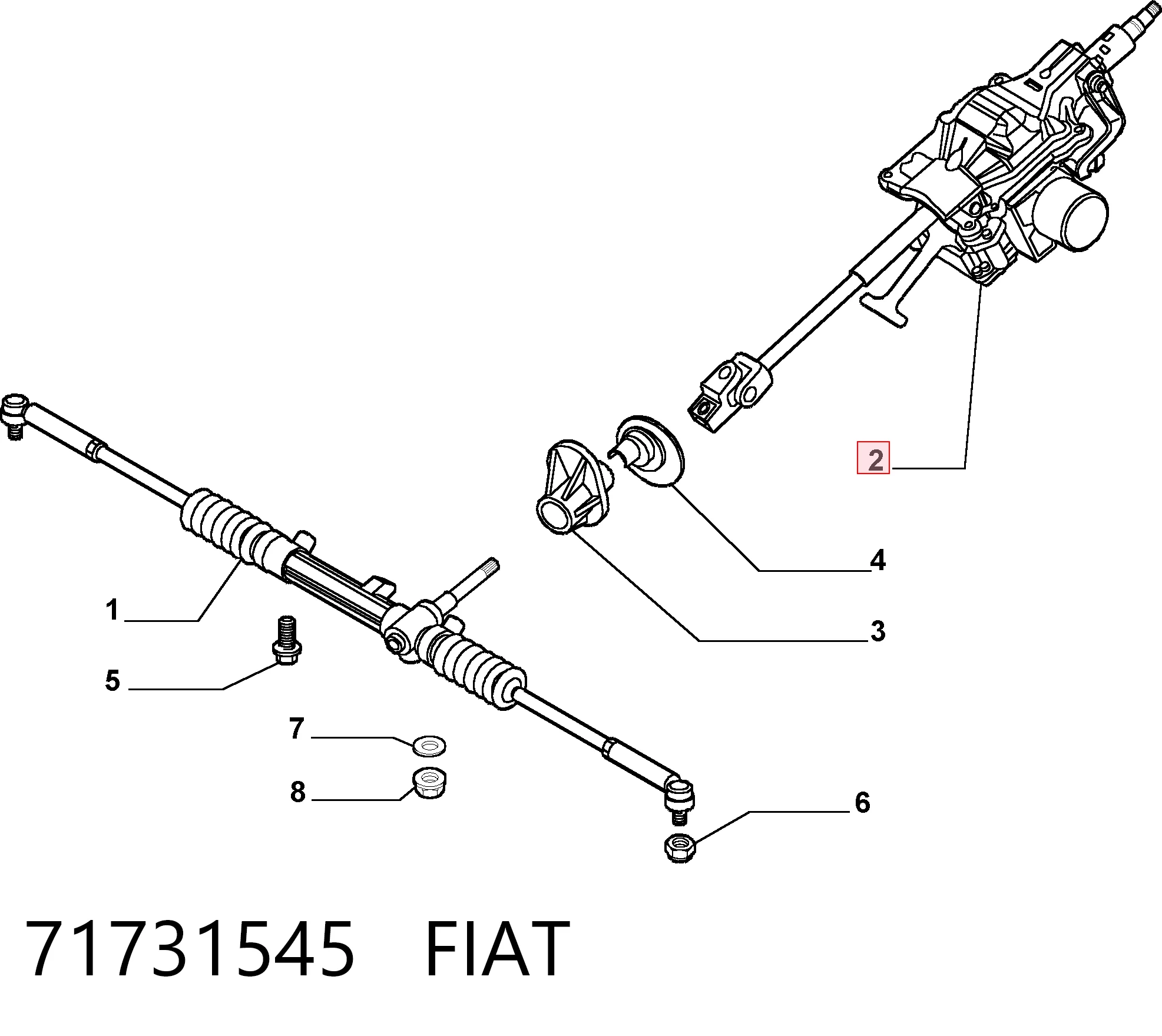 71731545 Fiat/Alfa/Lancia