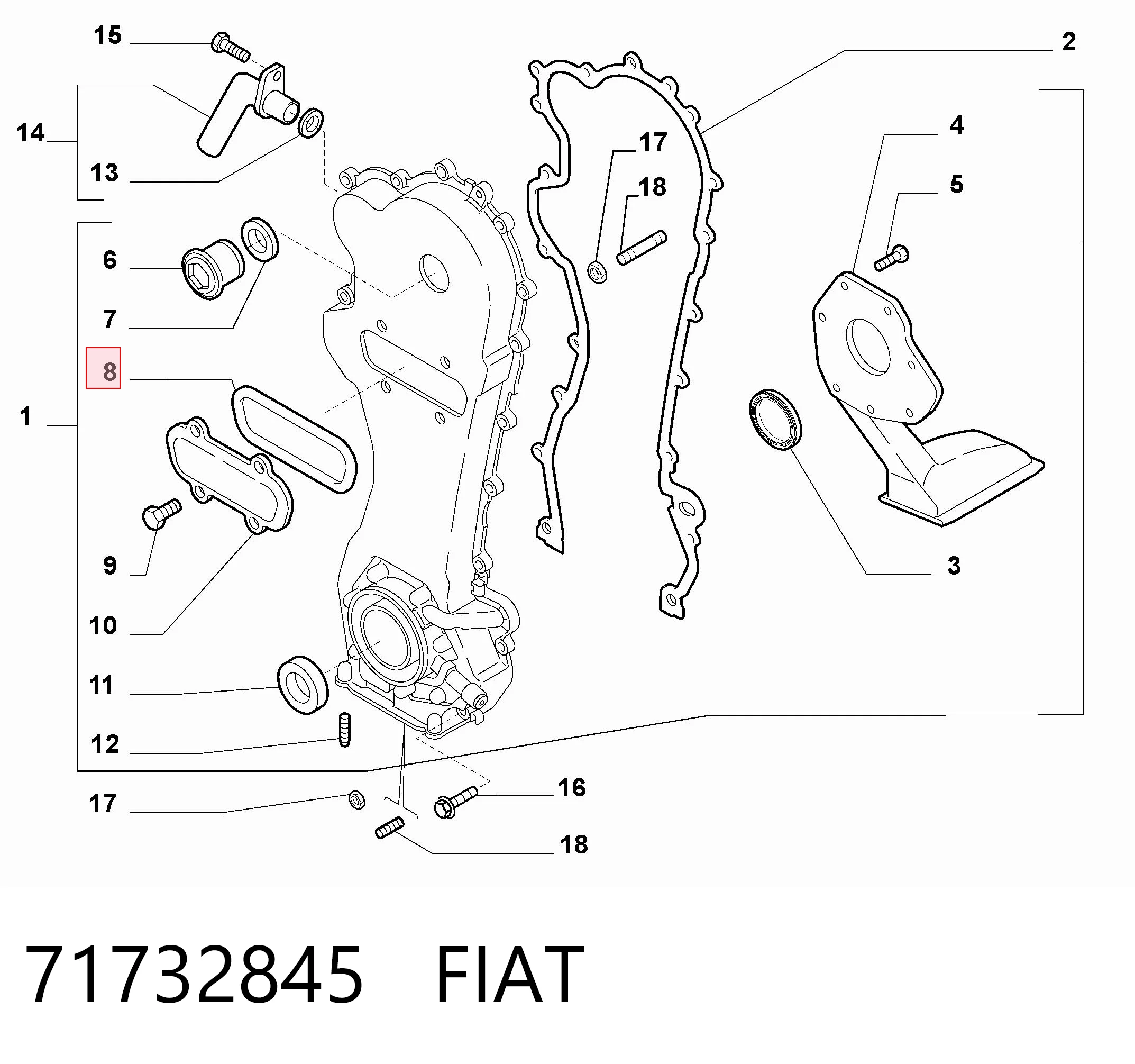 71732845 Fiat/Alfa/Lancia