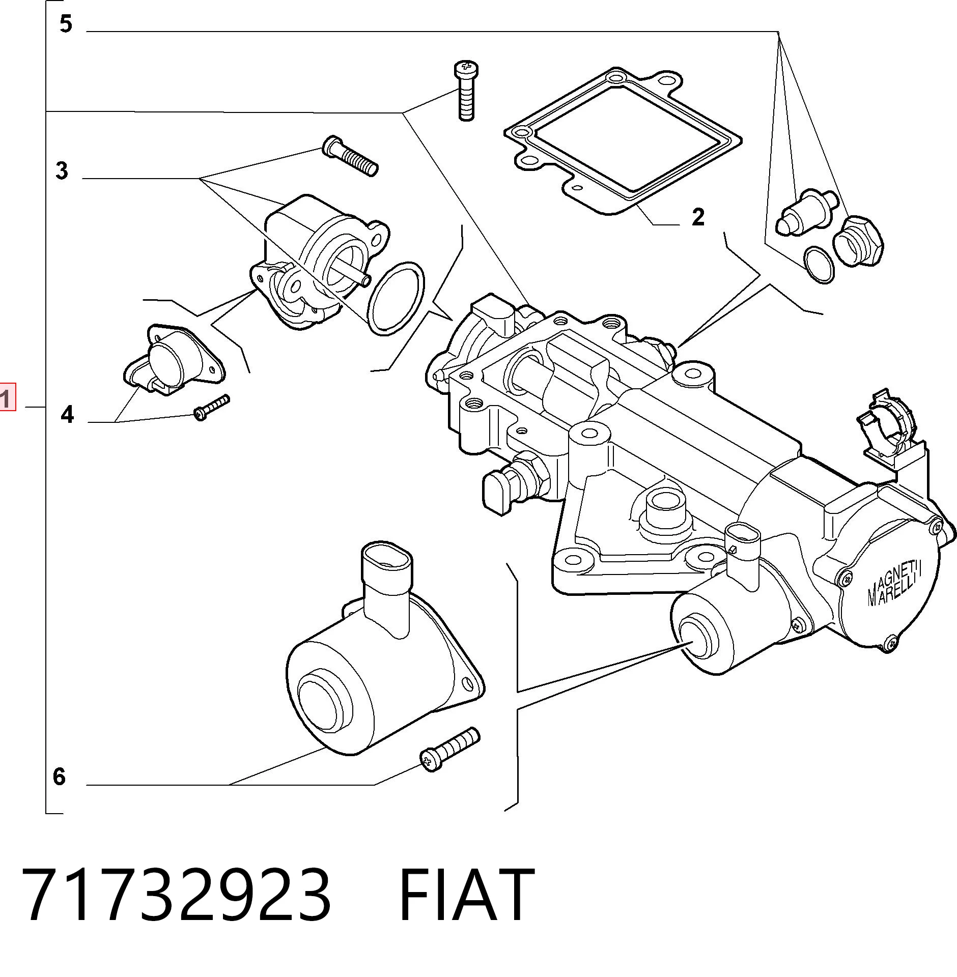 Atuador de embraiagem Magneti Marelli AMTK007 preço, a partir de 1126,73 USD