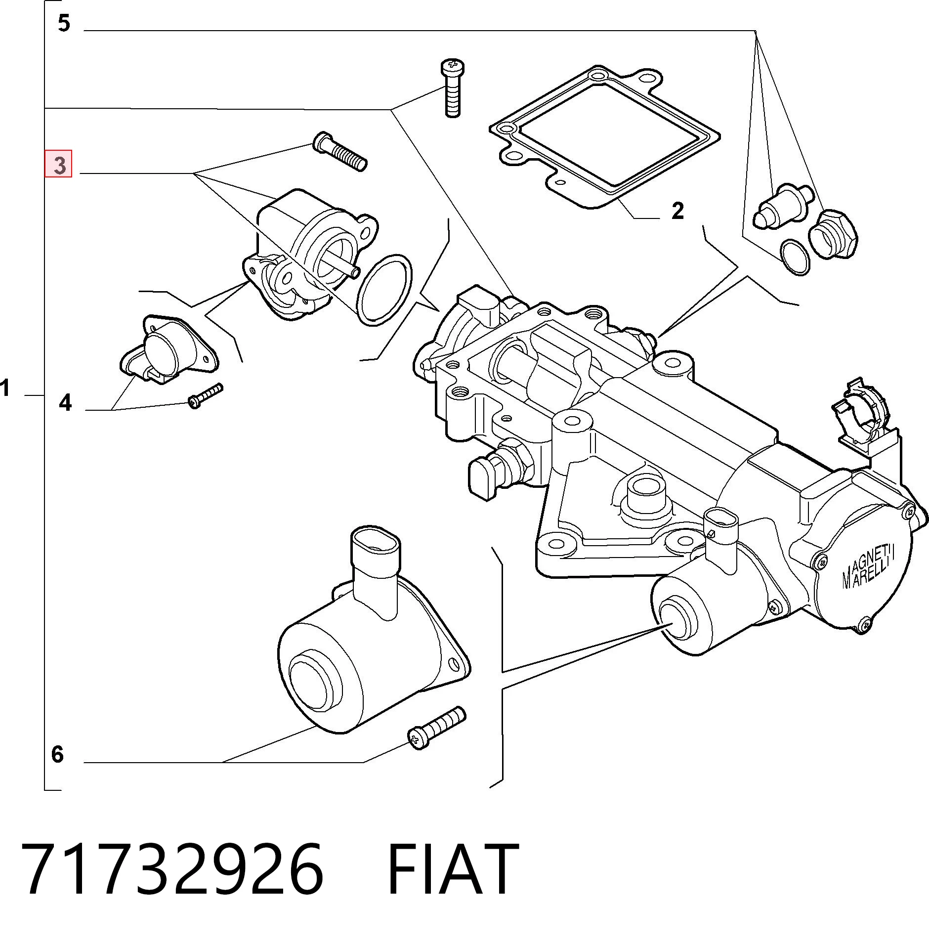AMTK009 Magneti Marelli Sensor de ativação de velocidades da Caixa de Mudança