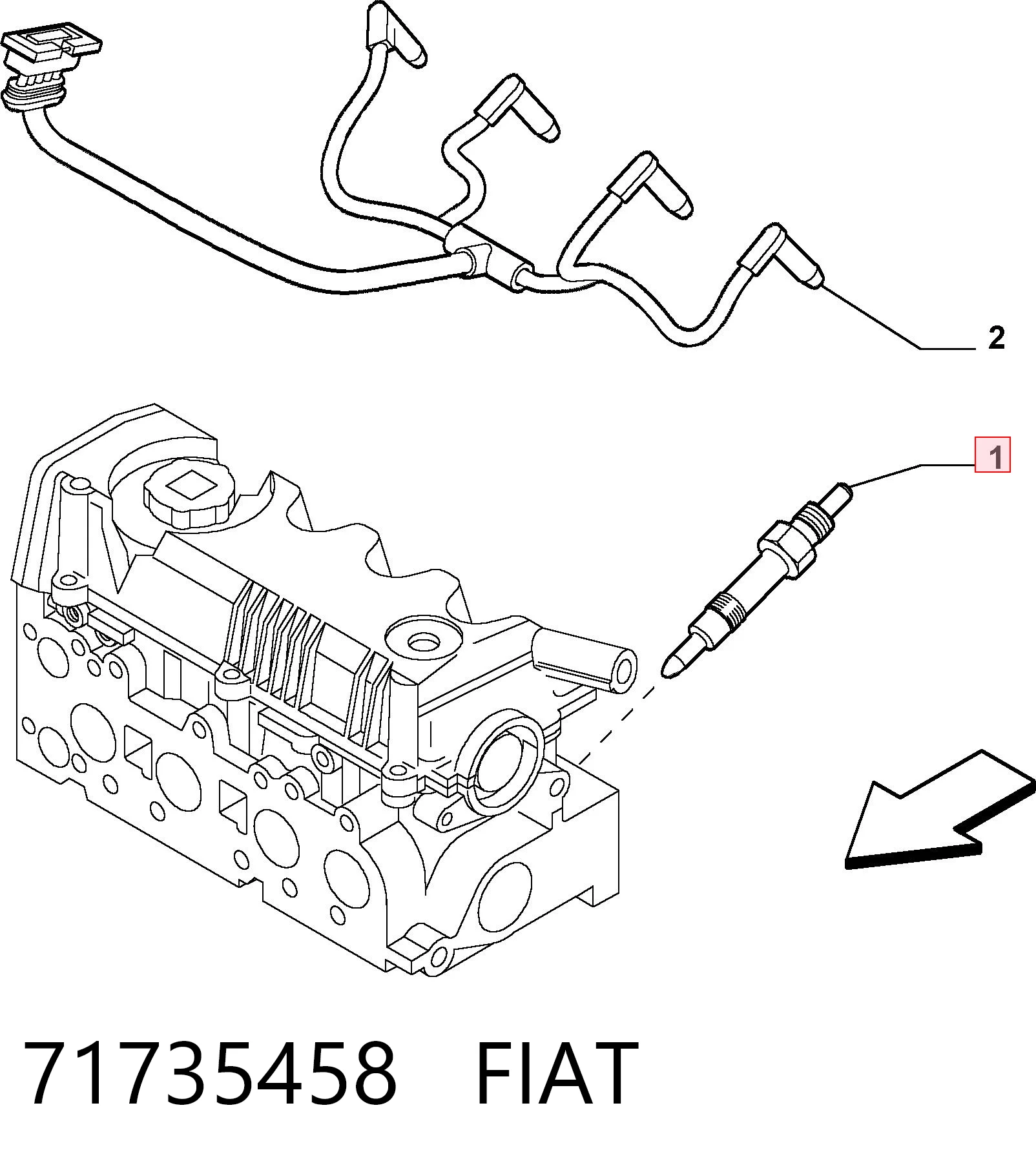 71735458 Fiat/Alfa/Lancia