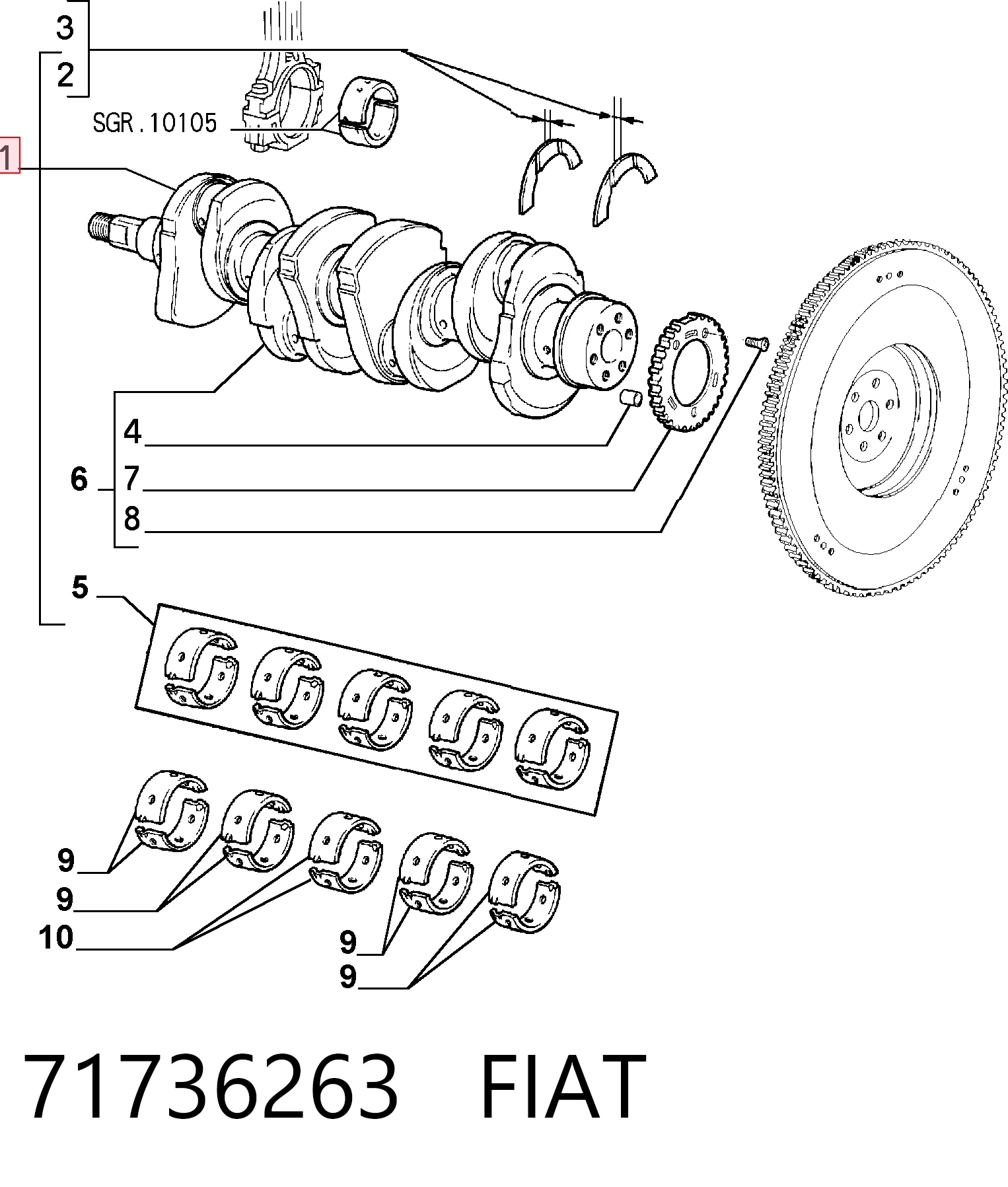 71736263 Fiat/Alfa/Lancia